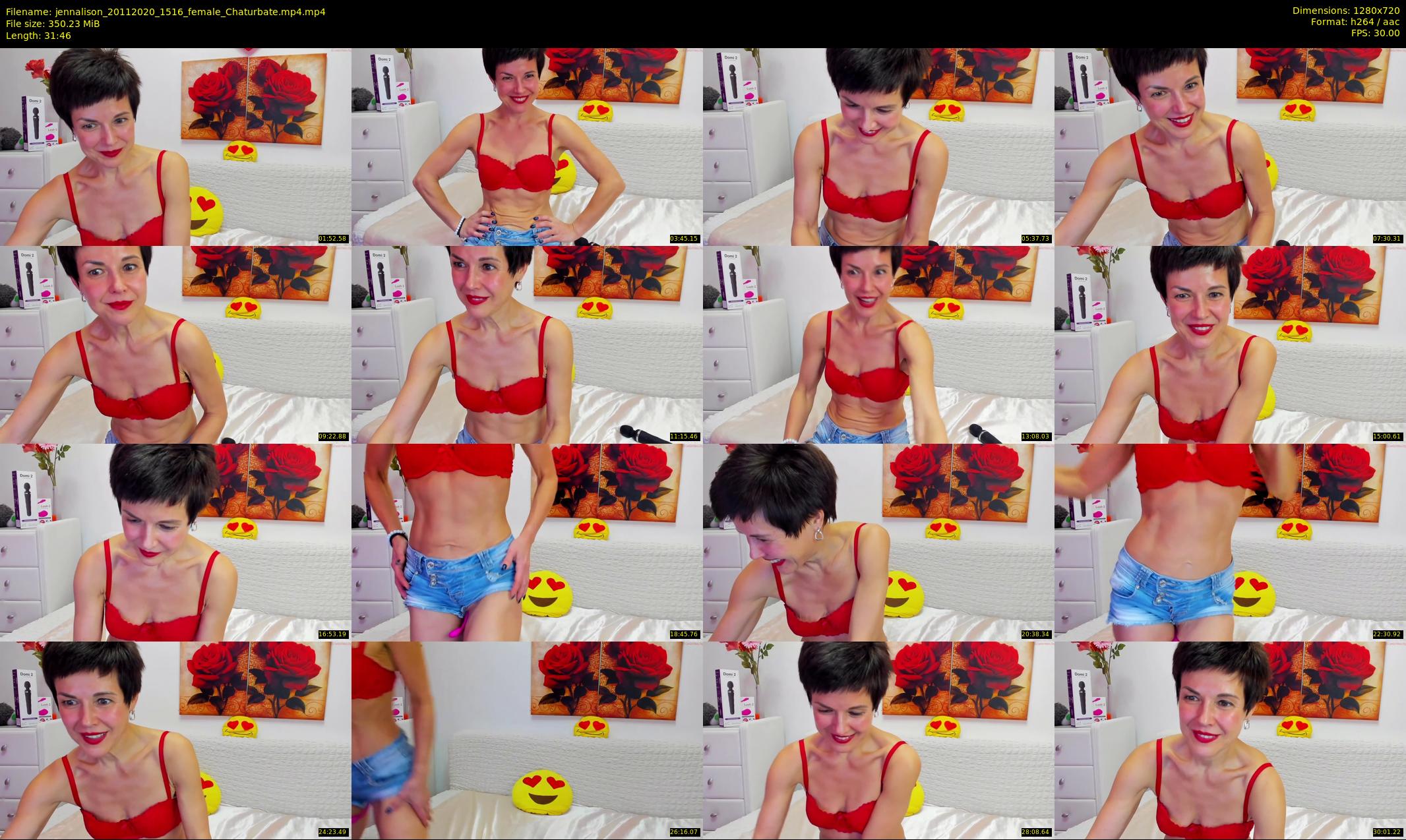 jennalison — 32 minute Chaturbate female cam show recording, 720p, Nov 20, 2020
