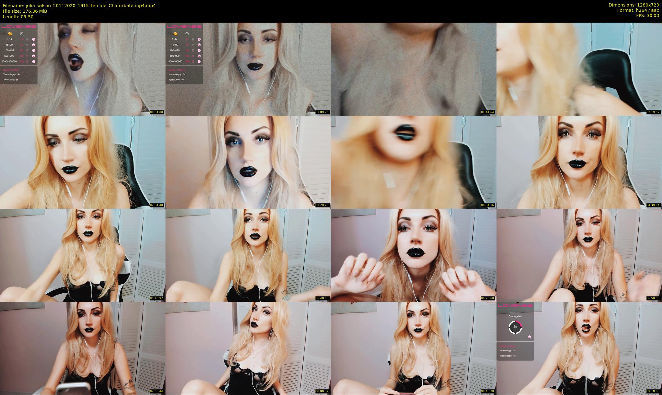 julia_wilson — 10 minute Chaturbate female cam show recording, 720p, Nov 20, 2020