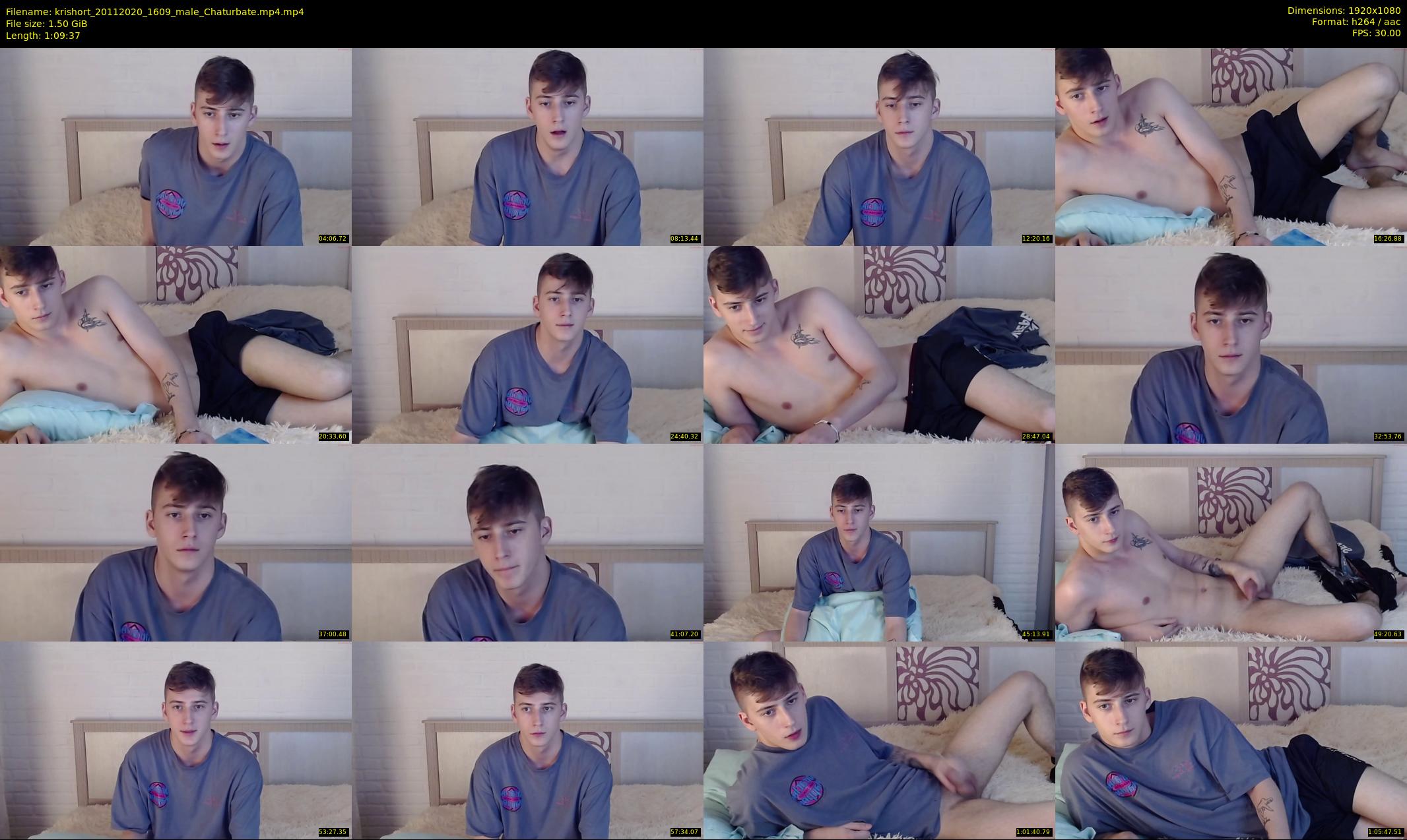krishort — 70 minute Chaturbate male cam show recording, 1080p, Nov 20, 2020