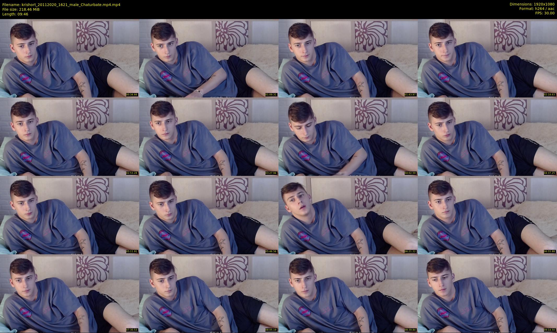 krishort — 10 minute Chaturbate male cam show recording, 1080p, Nov 20, 2020