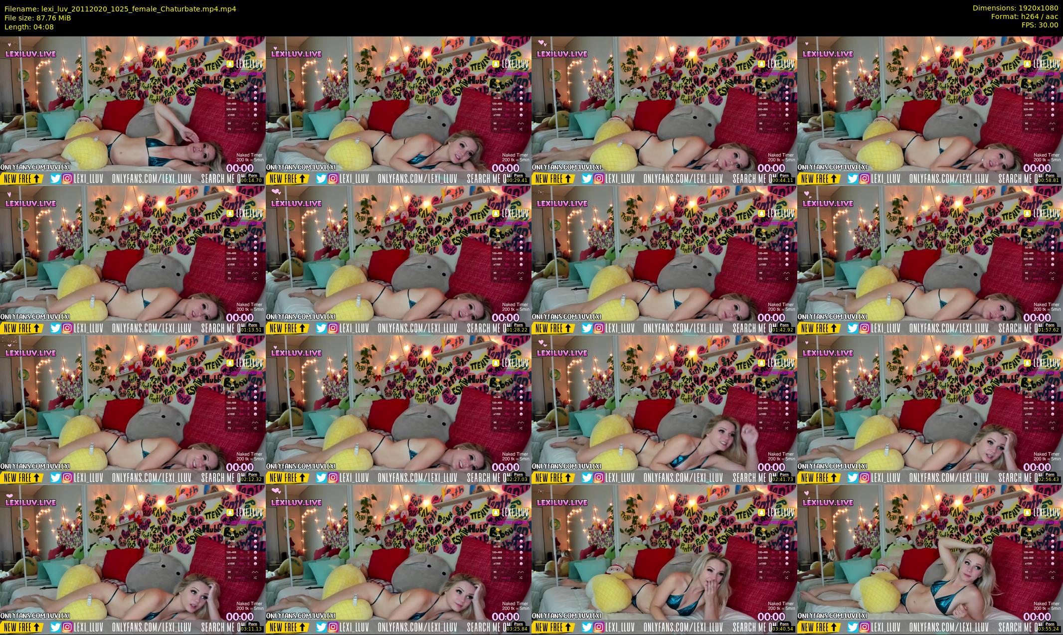 lexi_luv — 5 minute Chaturbate female cam show recording, 1080p, Nov 20, 2020