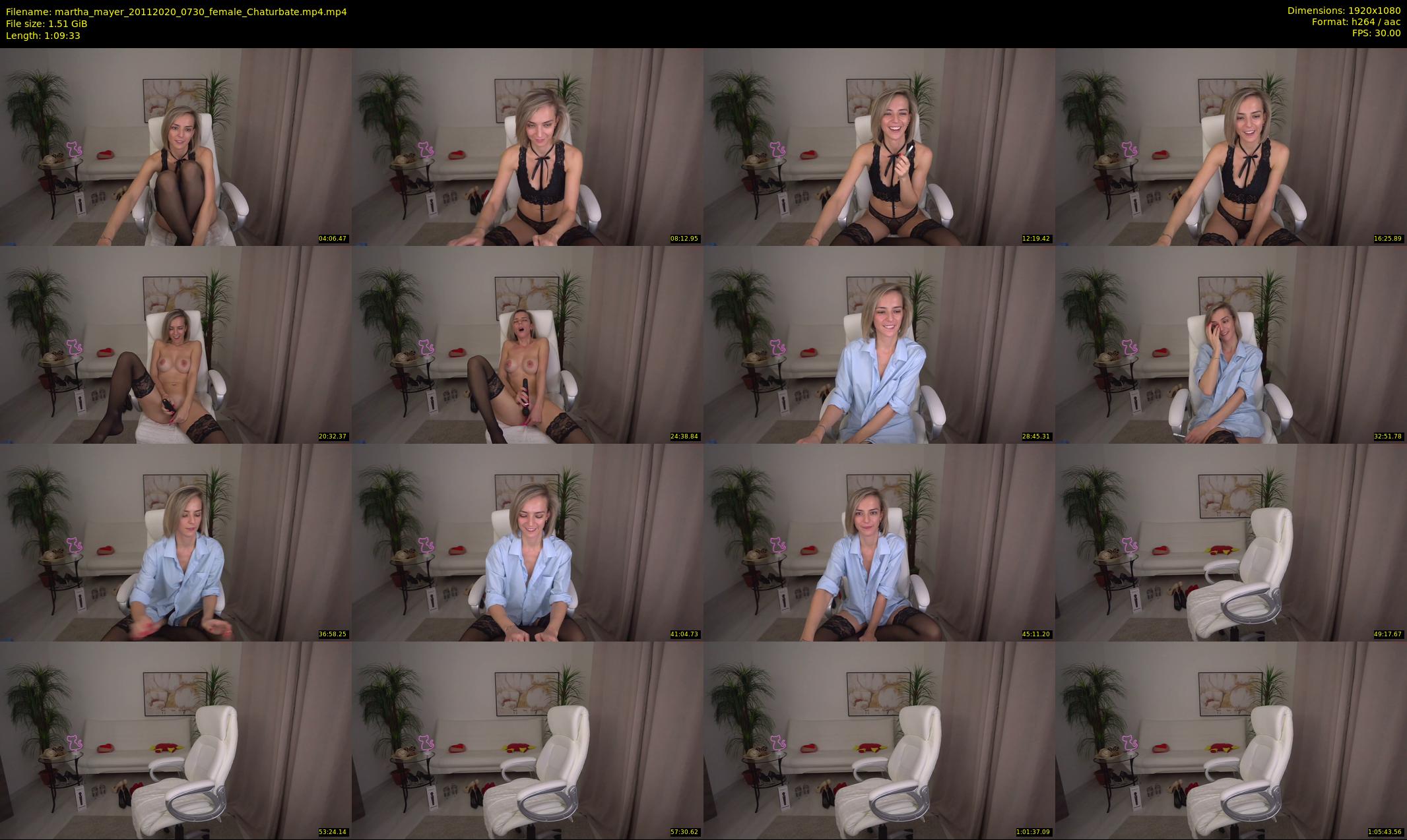 martha_mayer — 70 minute Chaturbate female cam show recording, 1080p, Nov 20, 2020