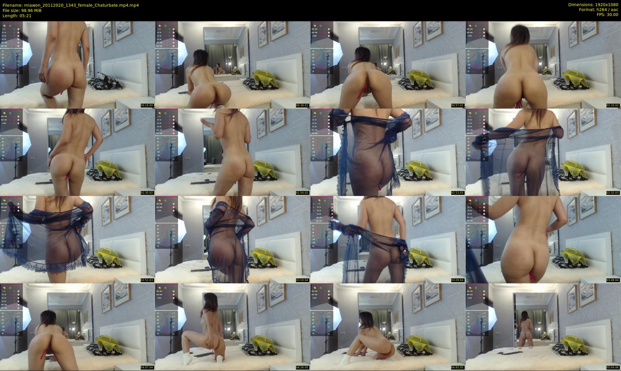 miawon — 6 minute Chaturbate female cam show recording, 1080p, Nov 20, 2020