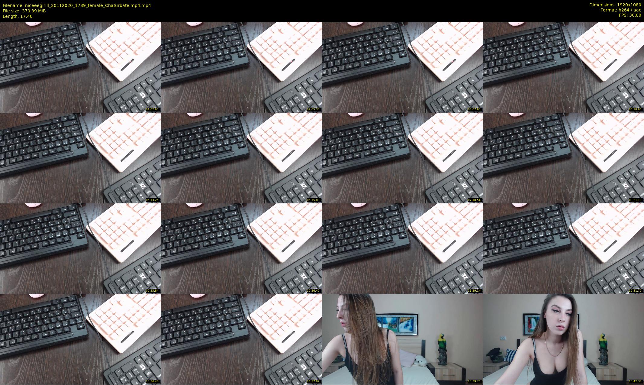 niceeegirlll — 18 minute Chaturbate couple cam show recording, 1080p, Nov 20, 2020