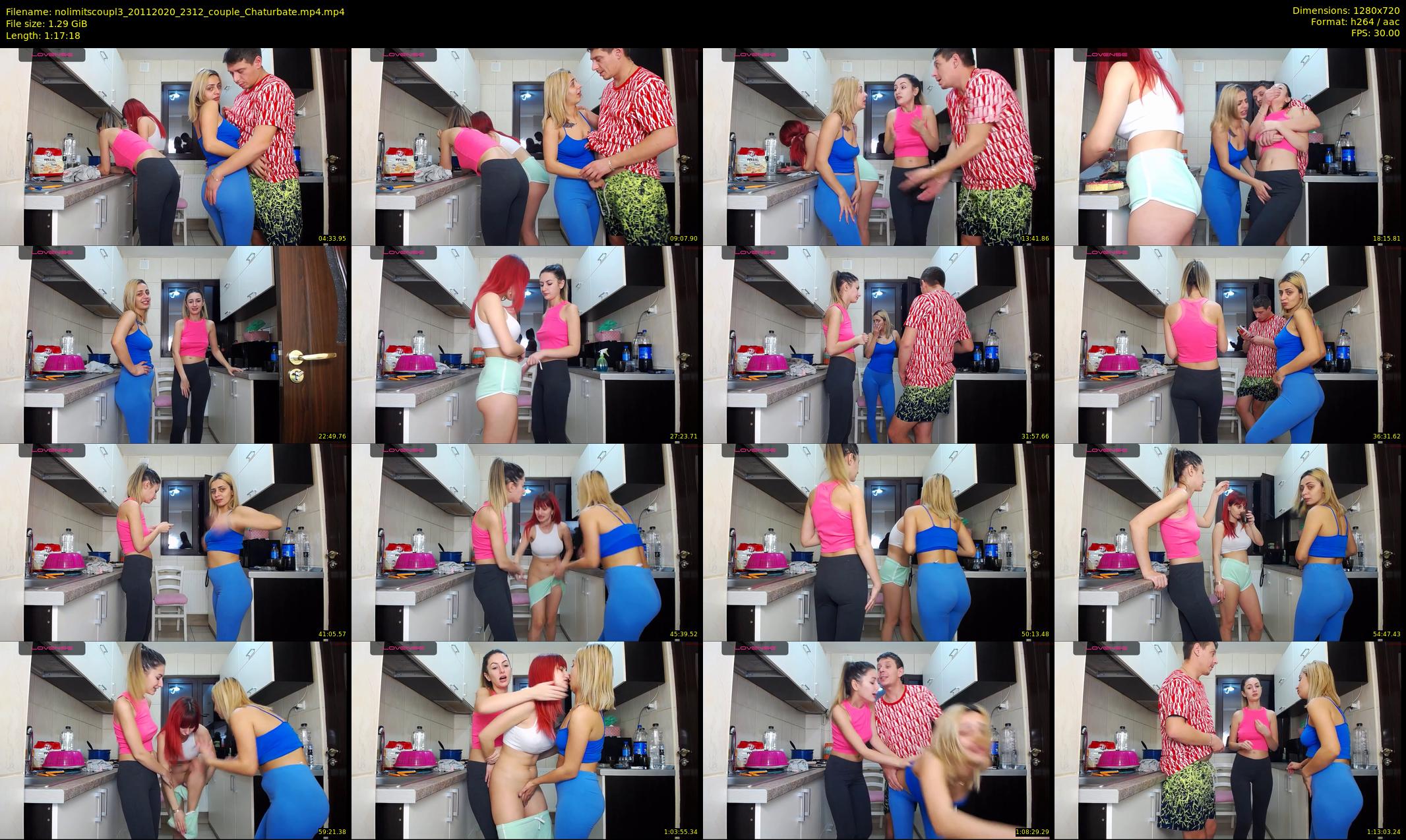 nolimitscoupl3 — 78 minute Chaturbate couple cam show recording, 720p, Nov 20, 2020