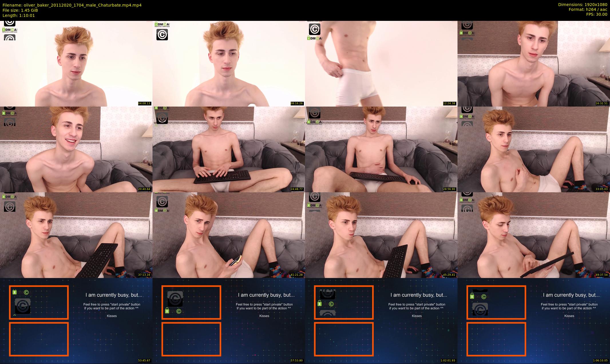 oliver_baker — 71 minute Chaturbate male cam show recording, 1080p, Nov 20, 2020