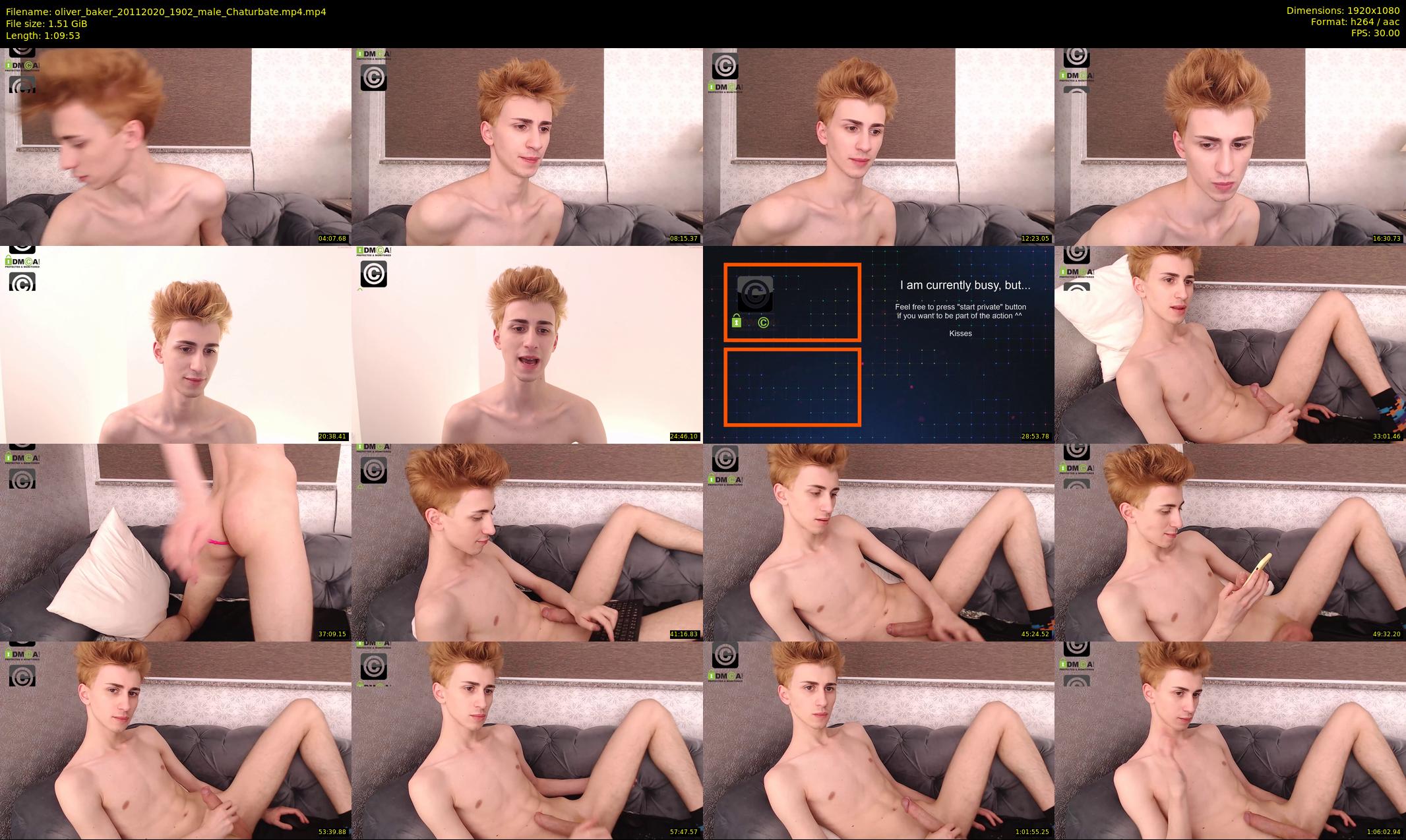 oliver_baker — 70 minute Chaturbate male cam show recording, 1080p, Nov 20, 2020
