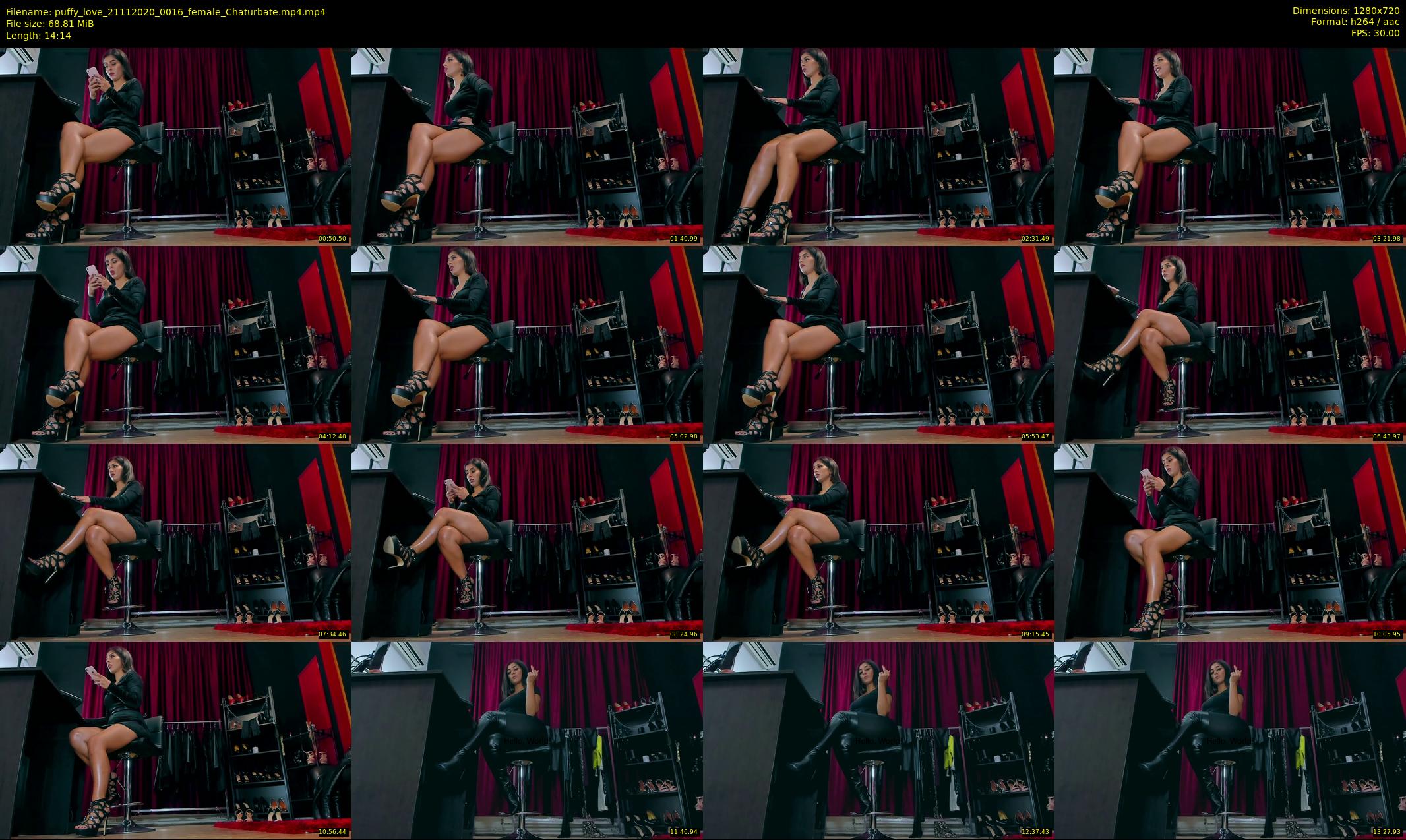 puffy_love — 15 minute Chaturbate female cam show recording, 720p, Nov 21, 2020