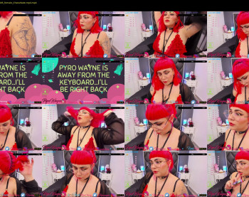 pyrowayne — 59 minute Chaturbate female cam show recording, 720p, Nov 20, 2020
