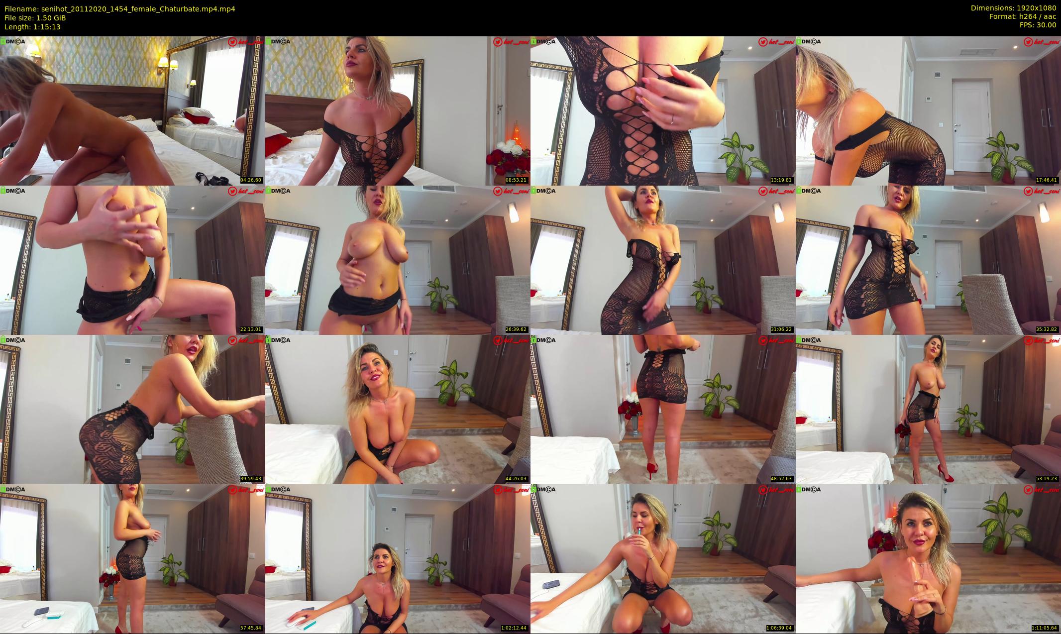 senihot — 76 minute Chaturbate female cam show recording, 1080p, Nov 20, 2020