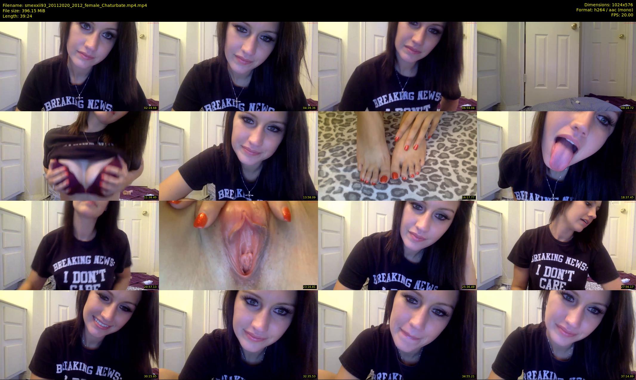smexxii93 — 40 minute Chaturbate female cam show recording, 480p, Nov 20, 2020