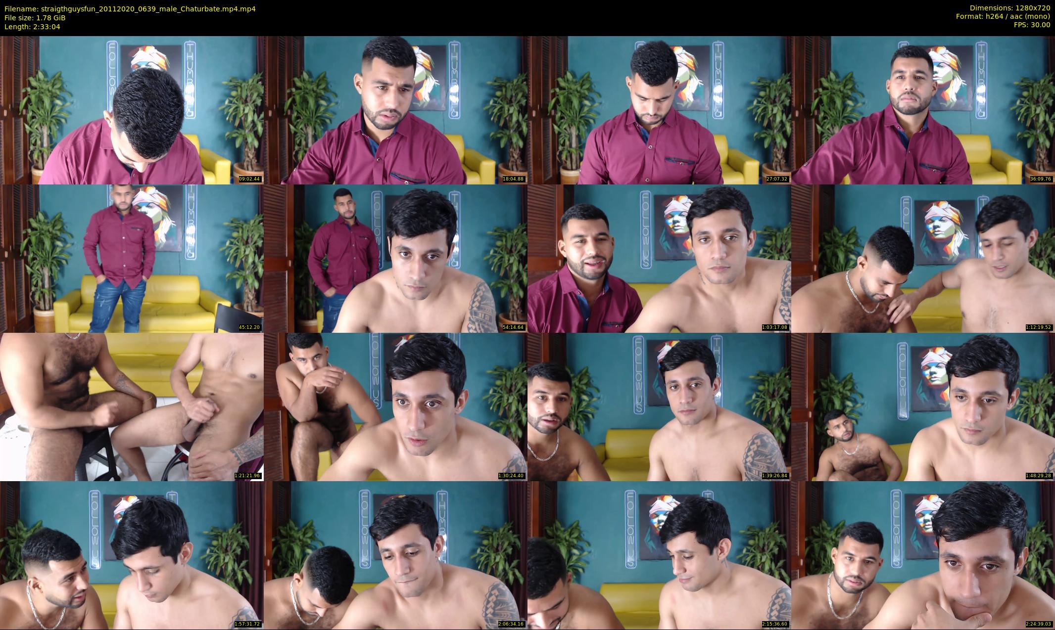 straigthguysfun — 154 minute Chaturbate male cam show recording, 720p, Nov 20, 2020