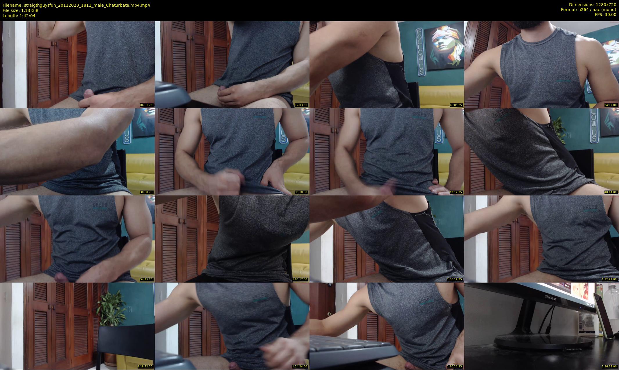straigthguysfun — 103 minute Chaturbate male cam show recording, 720p, Nov 20, 2020
