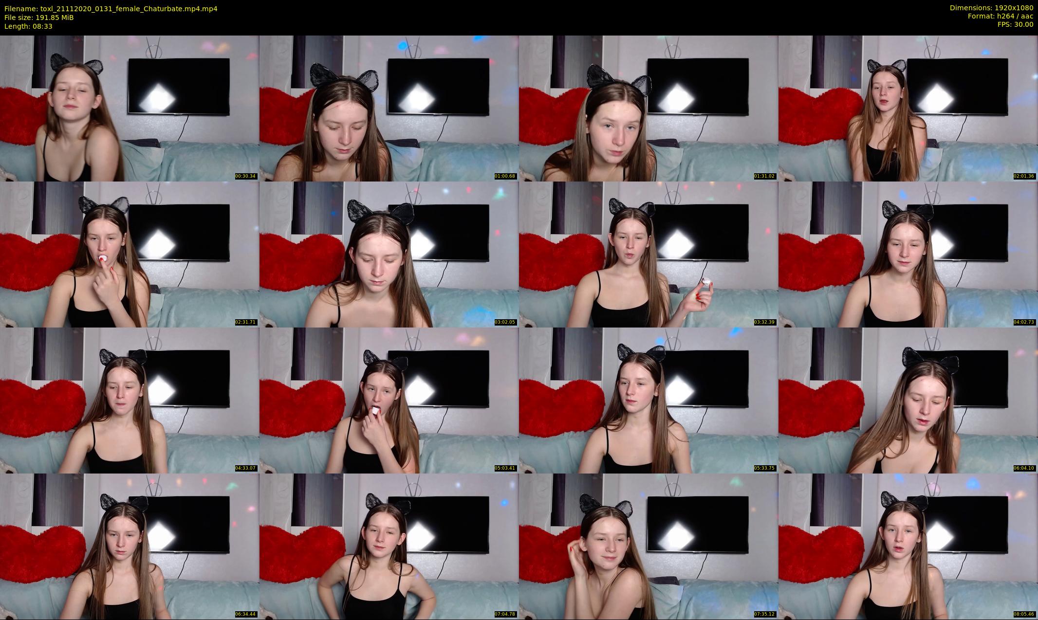 toxl — 9 minute Chaturbate female cam show recording, 1080p, Nov 21, 2020