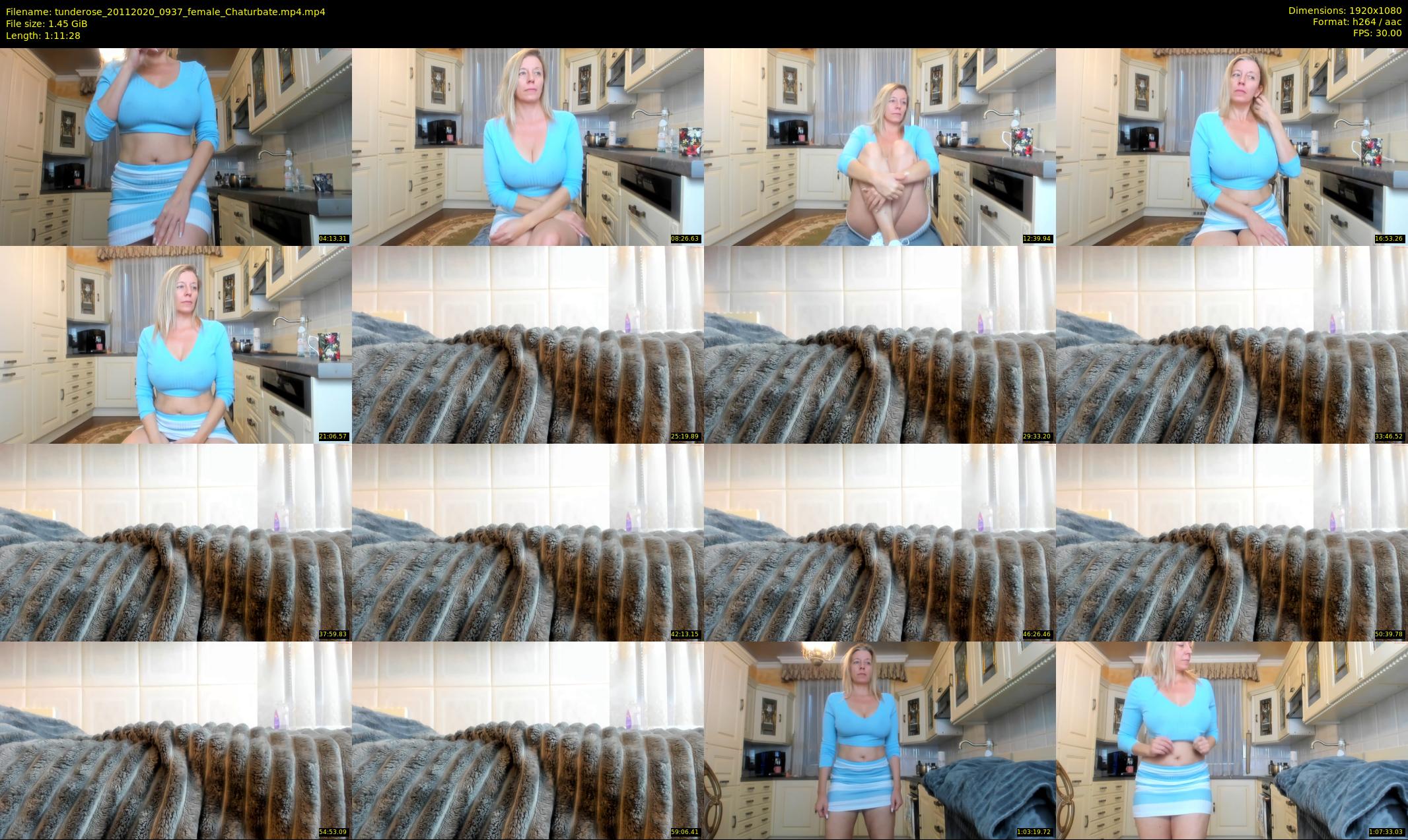 tunderose — 72 minute Chaturbate female cam show recording, 1080p, Nov 20, 2020
