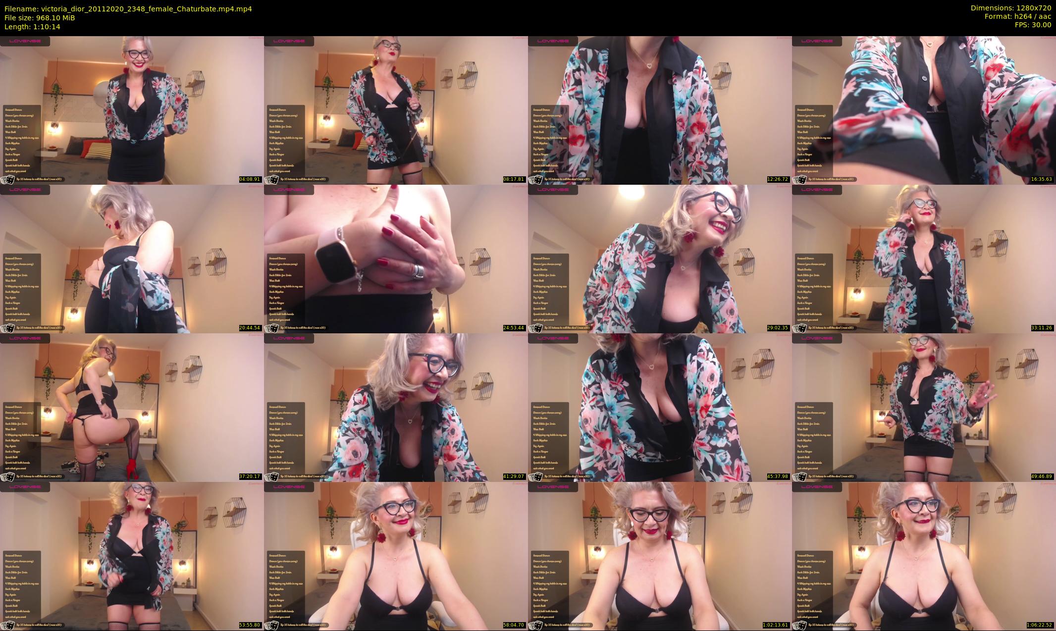 victoria_dior — 71 minute Chaturbate female cam show recording, 720p, Nov 20, 2020