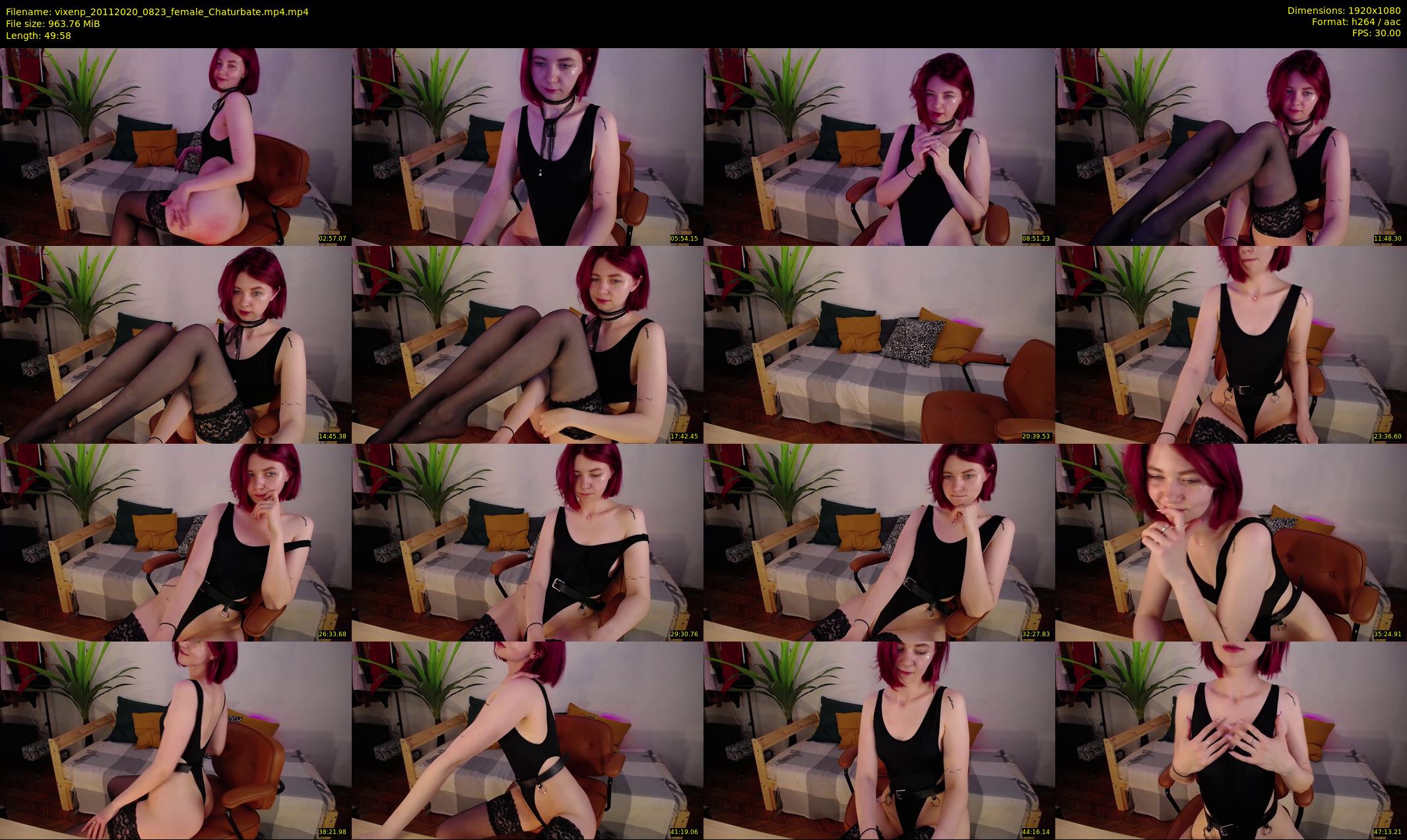 vixenp — 50 minute Chaturbate female cam show recording, 1080p, Nov 20, 2020