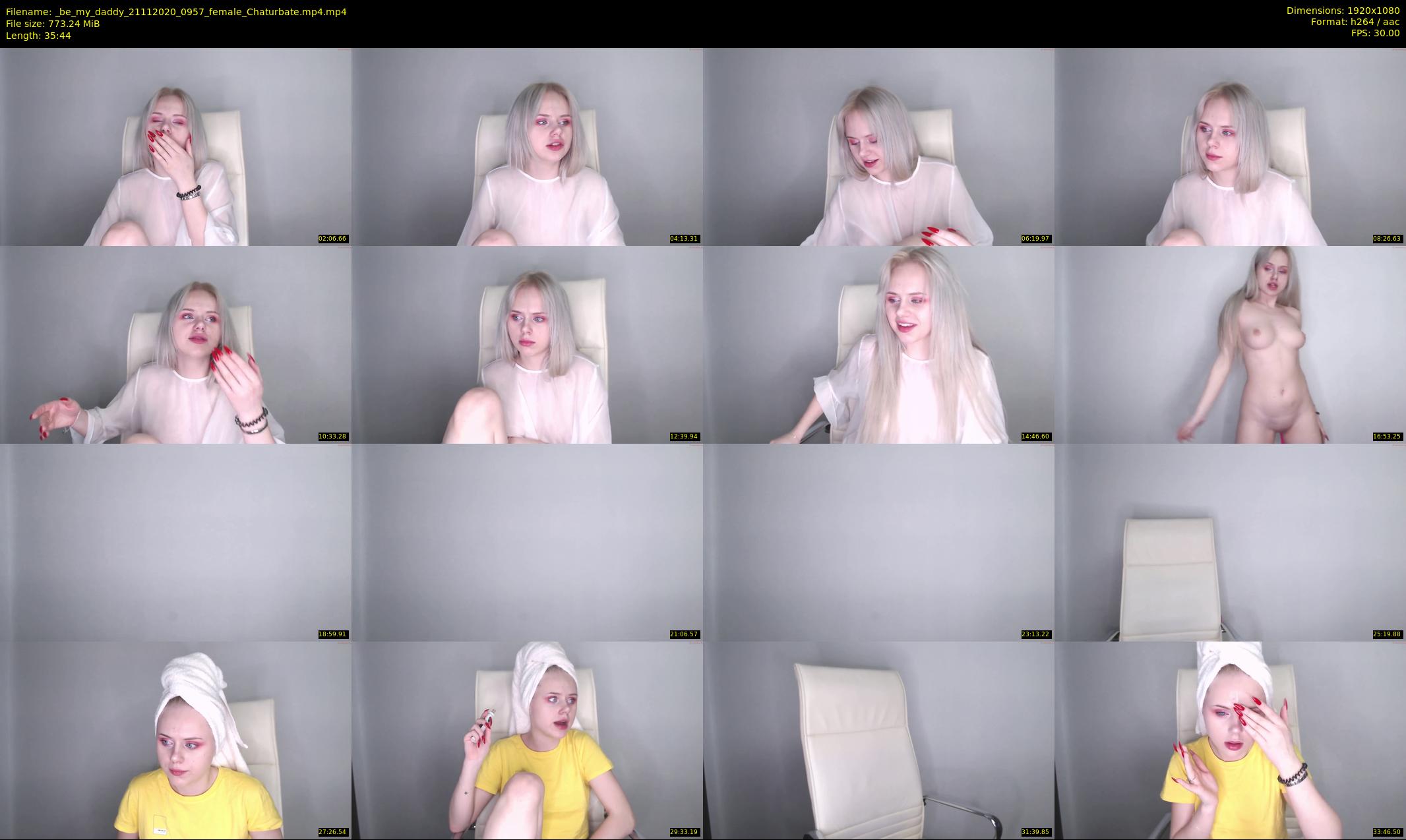 _be_my_daddy — 36 minute Chaturbate female cam show recording, 1080p, Nov 21, 2020
