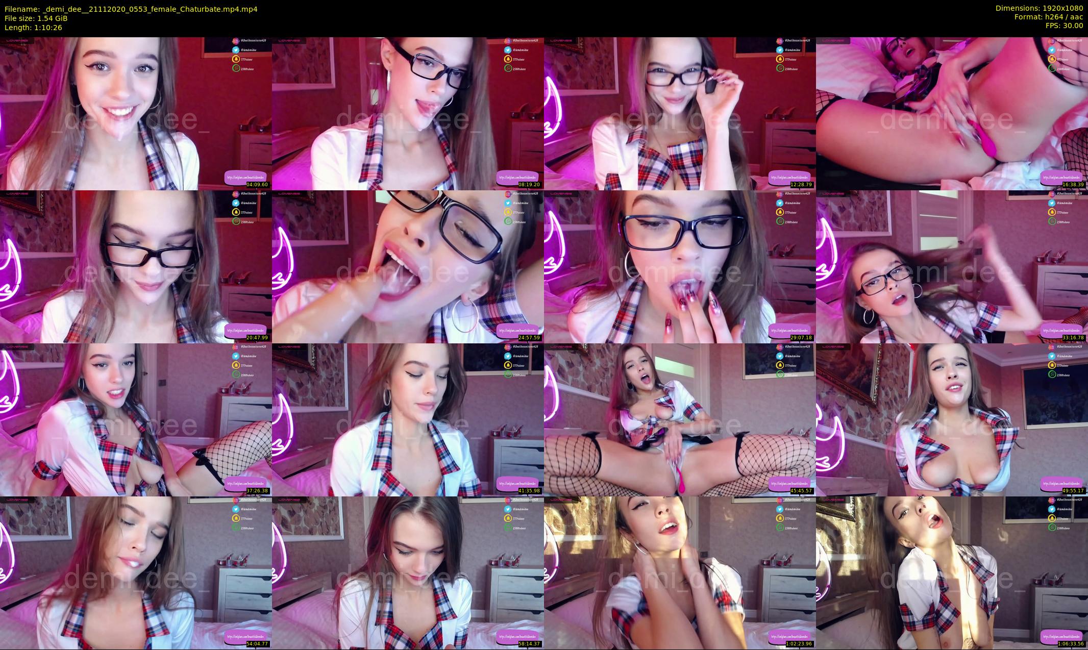 _demi_dee_ — 71 minute Chaturbate female cam show recording, 1080p, Nov 21, 2020