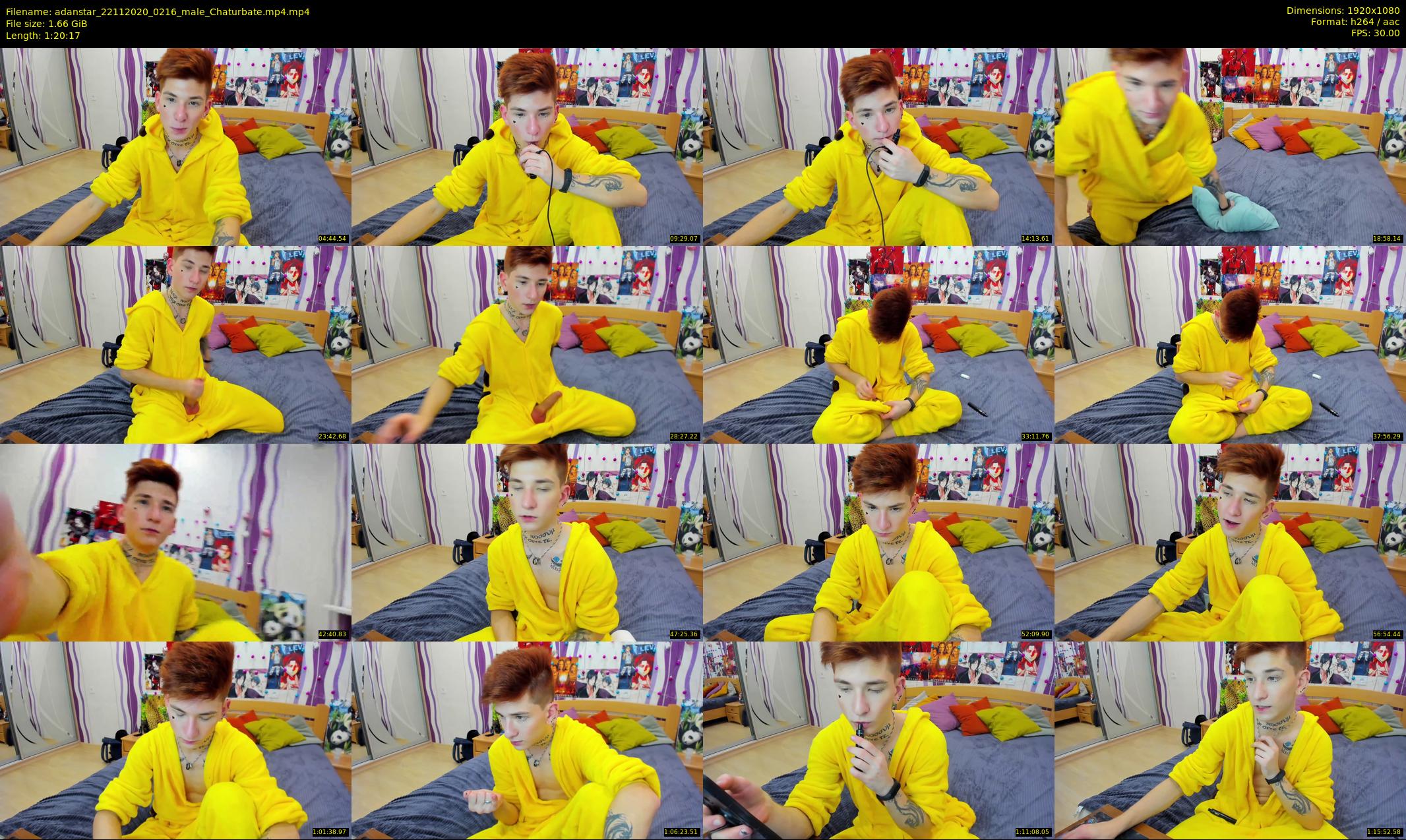 adanstar — 81 minute Chaturbate male cam show recording, 1080p, Nov 22, 2020