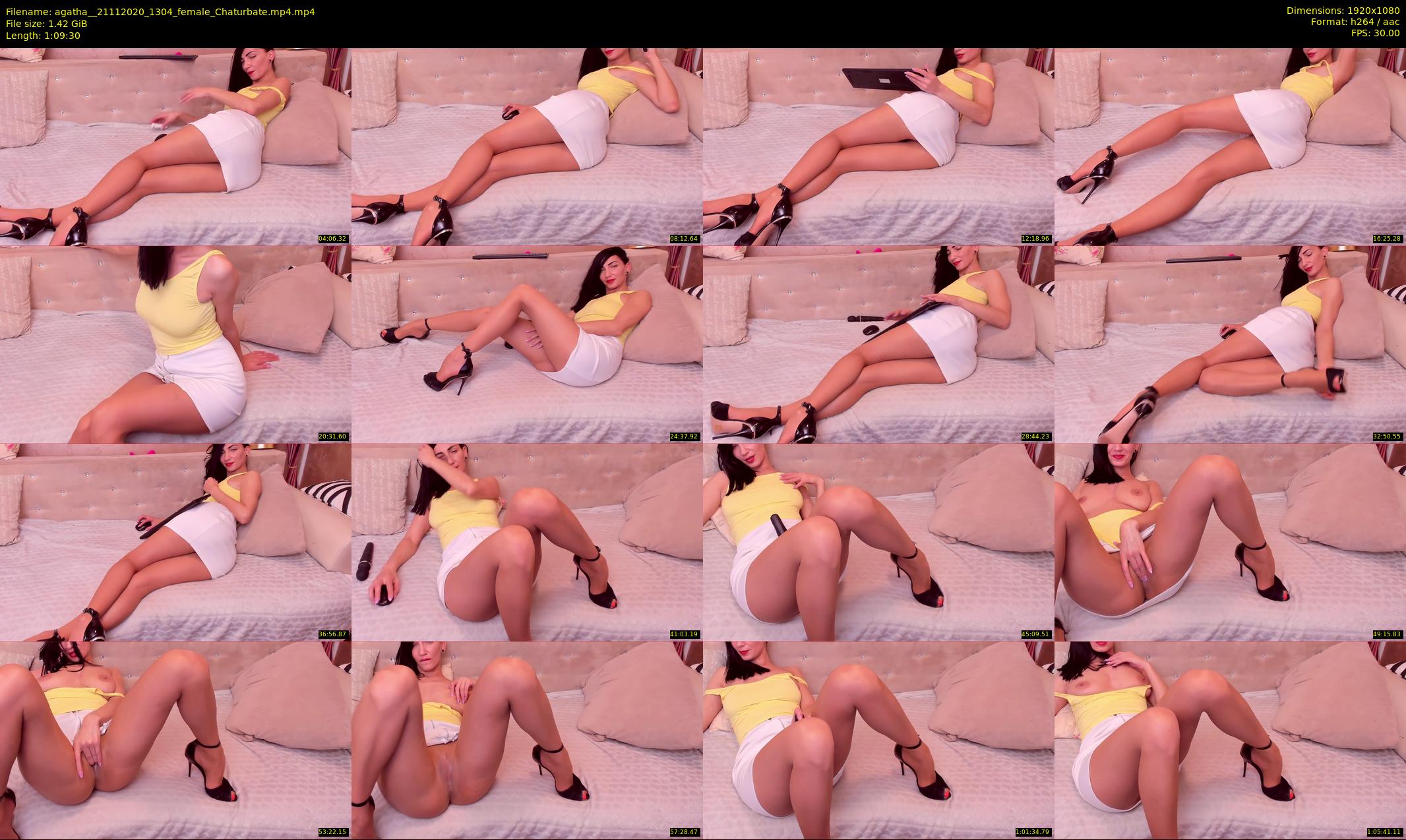 agatha_ — 70 minute Chaturbate female cam show recording, 1080p, Nov 21, 2020