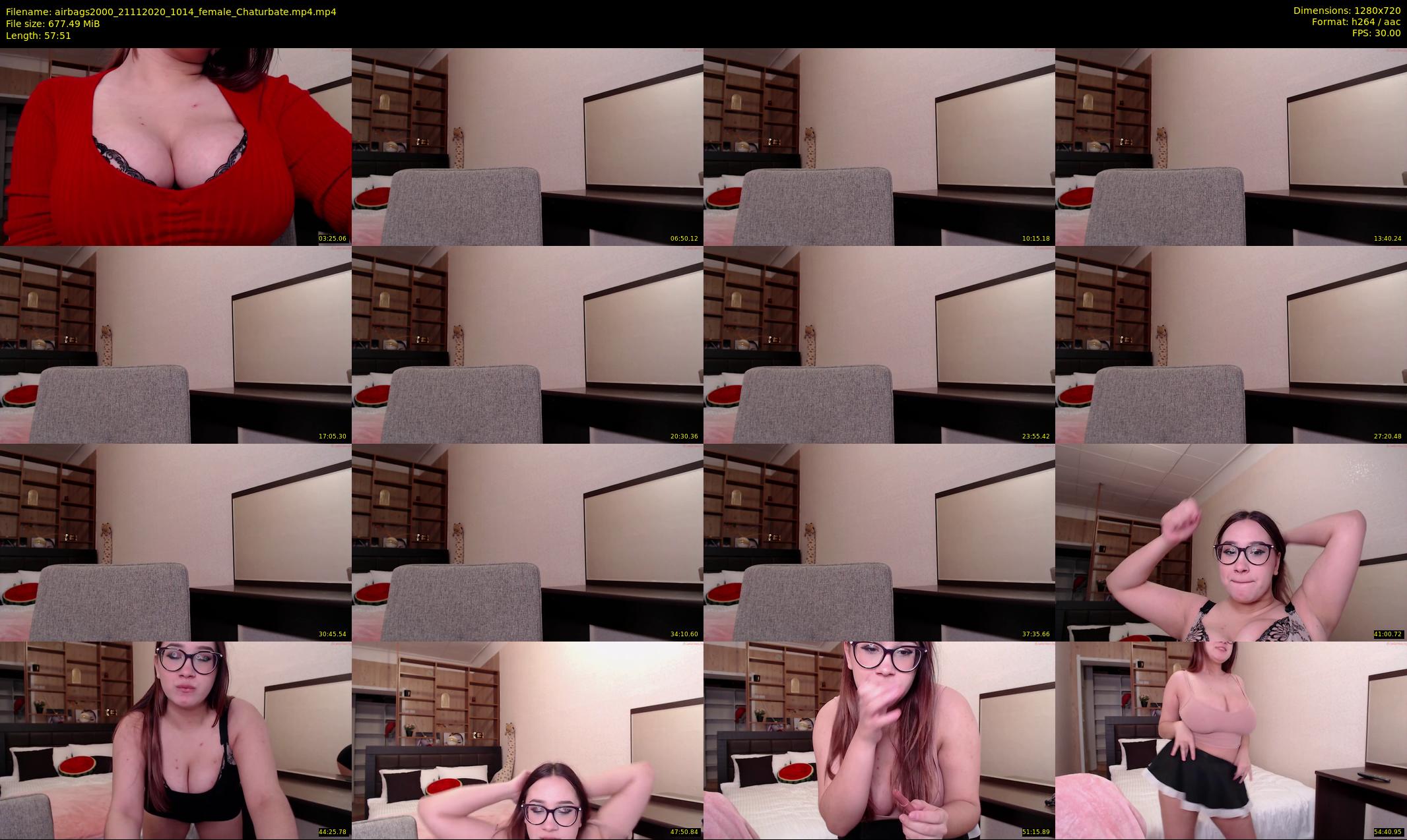 airbags2000 — 58 minute Chaturbate female cam show recording, 720p, Nov 21, 2020