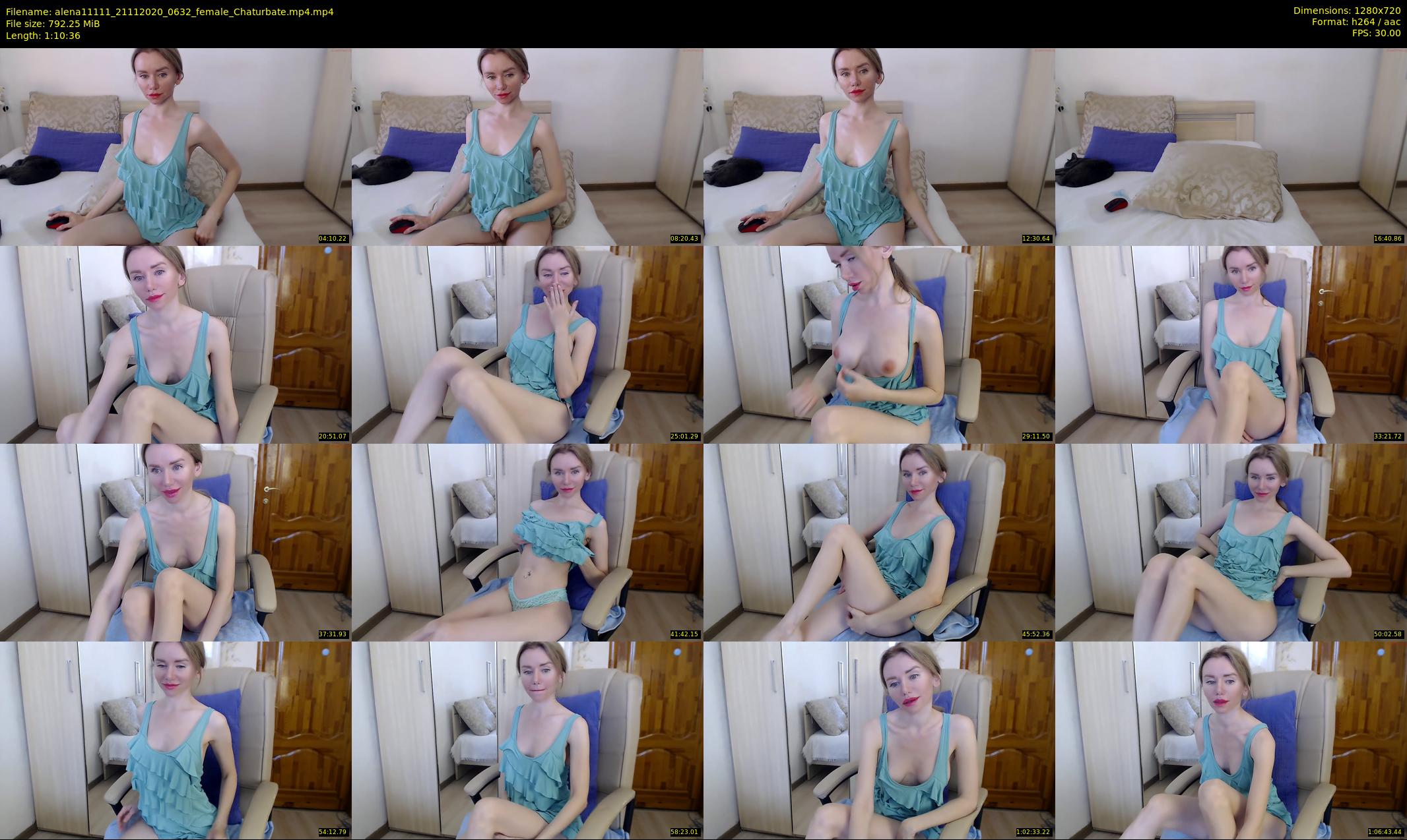 alena11111 — 71 minute Chaturbate female cam show recording, 720p, Nov 21, 2020