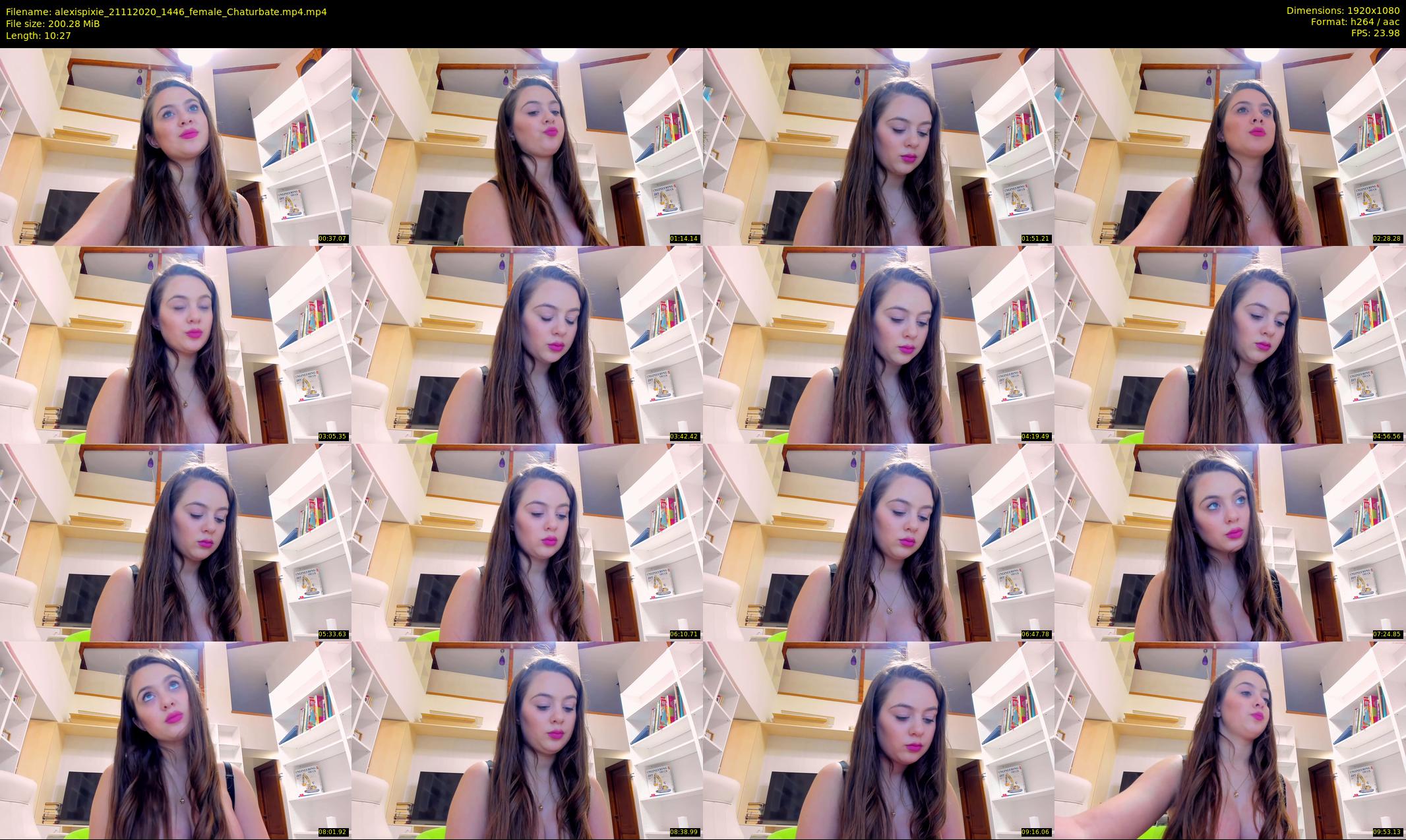 alexispixie — 11 minute Chaturbate female cam show recording, 1080p, Nov 21, 2020