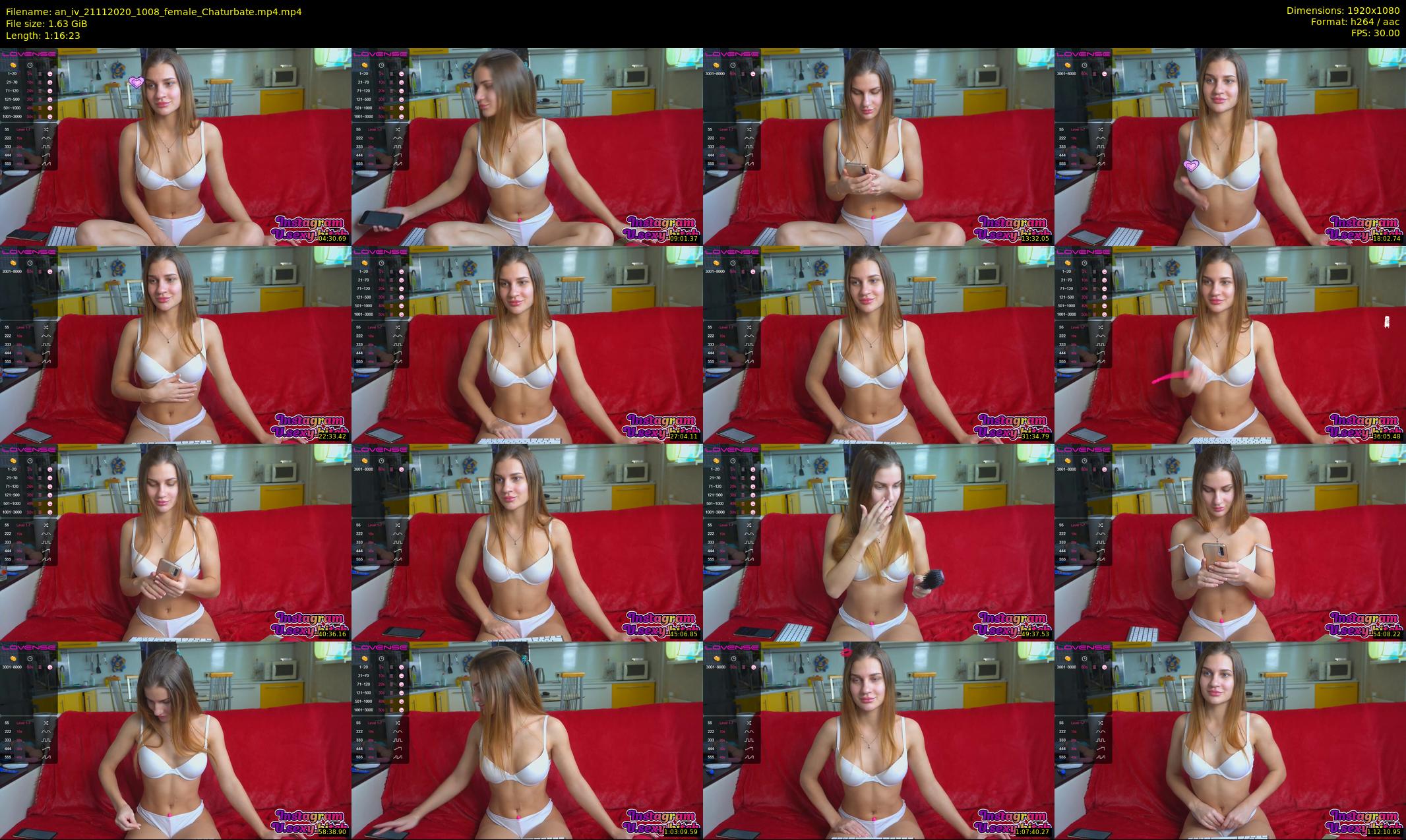 an_iv — 77 minute Chaturbate female cam show recording, 1080p, Nov 21, 2020