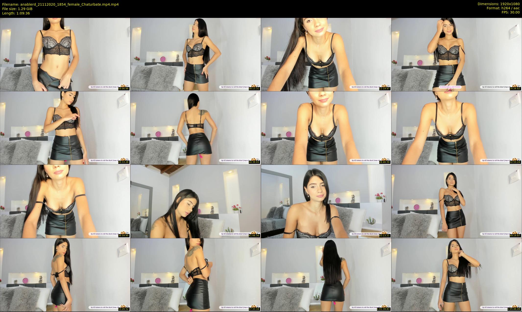 anablerd — 70 minute Chaturbate female cam show recording, 1080p, Nov 21, 2020