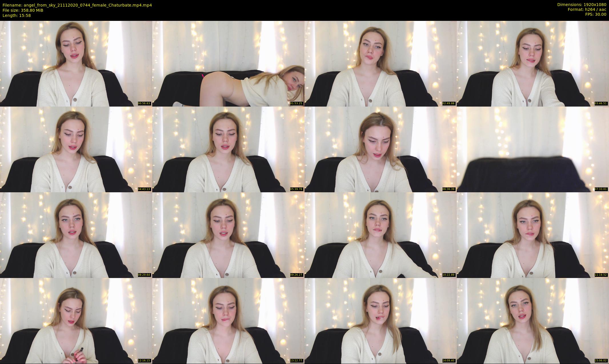 angel_from_sky — 16 minute Chaturbate female cam show recording, 1080p, Nov 21, 2020