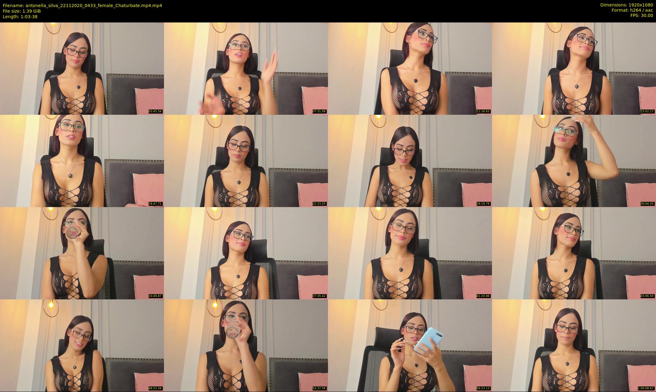 antonella_silva — 64 minute Chaturbate female cam show recording, 1080p, Nov 22, 2020
