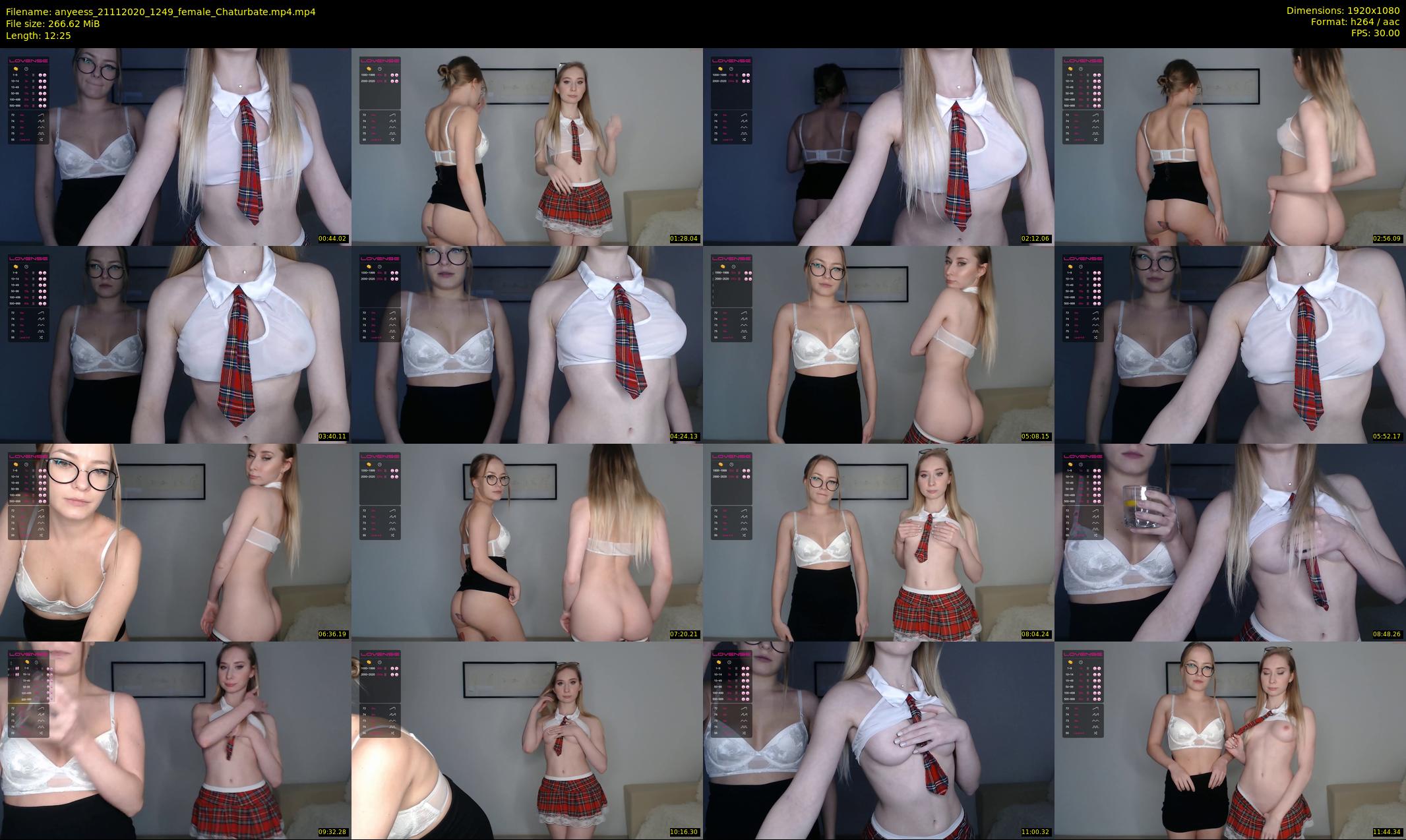 anyeess — 13 minute Chaturbate female cam show recording, 1080p, Nov 21, 2020