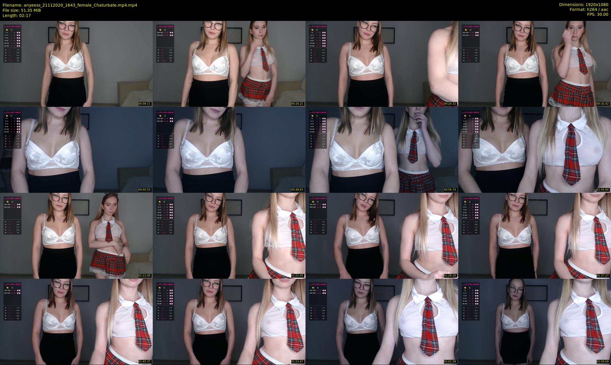 anyeess — 3 minute Chaturbate female cam show recording, 1080p, Nov 21, 2020
