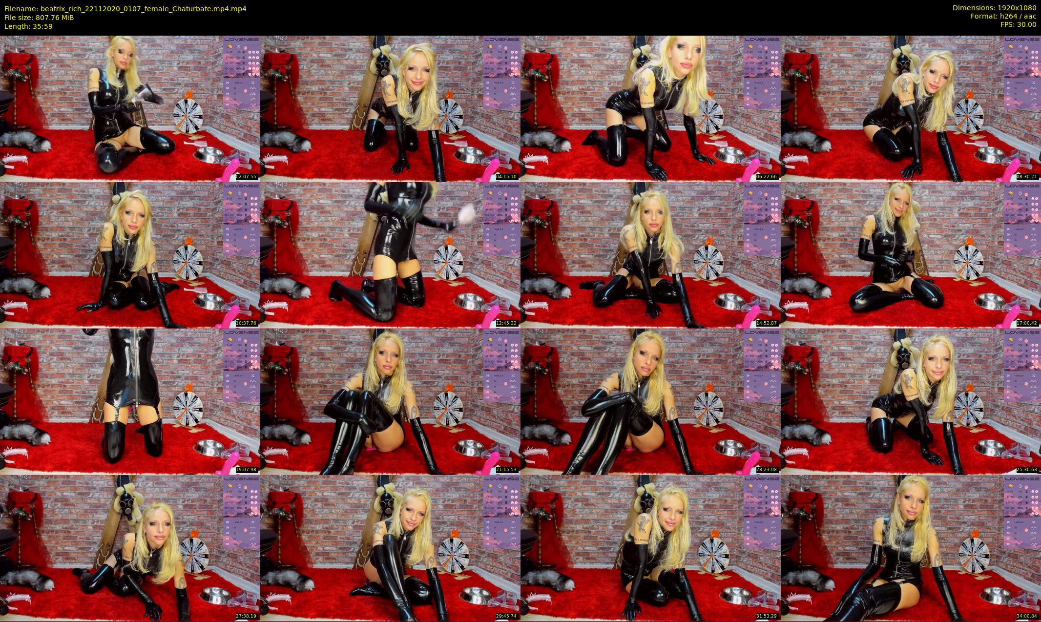 beatrix_rich — 36 minute Chaturbate female cam show recording, 1080p, Nov 22, 2020