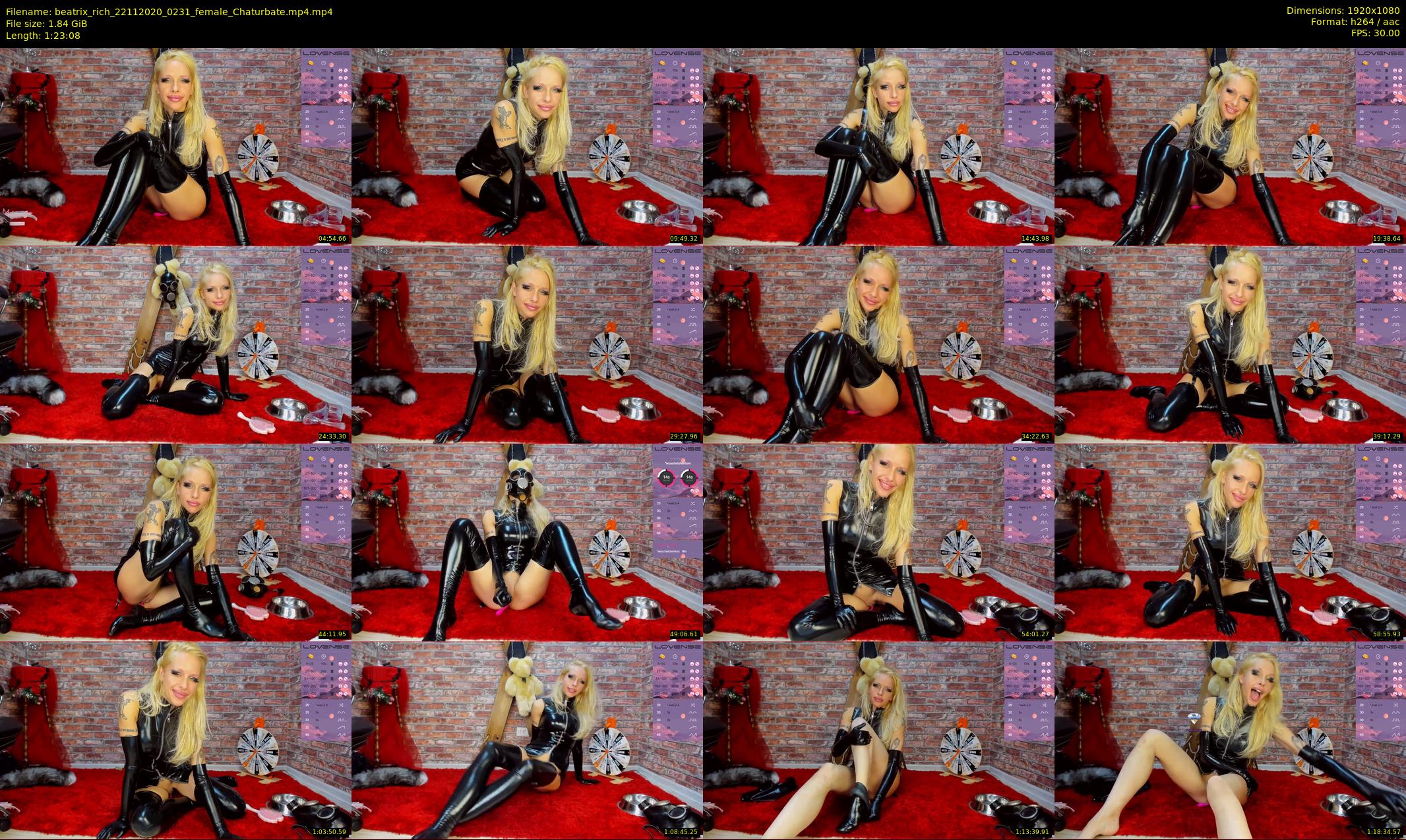 beatrix_rich — 84 minute Chaturbate female cam show recording, 1080p, Nov 22, 2020