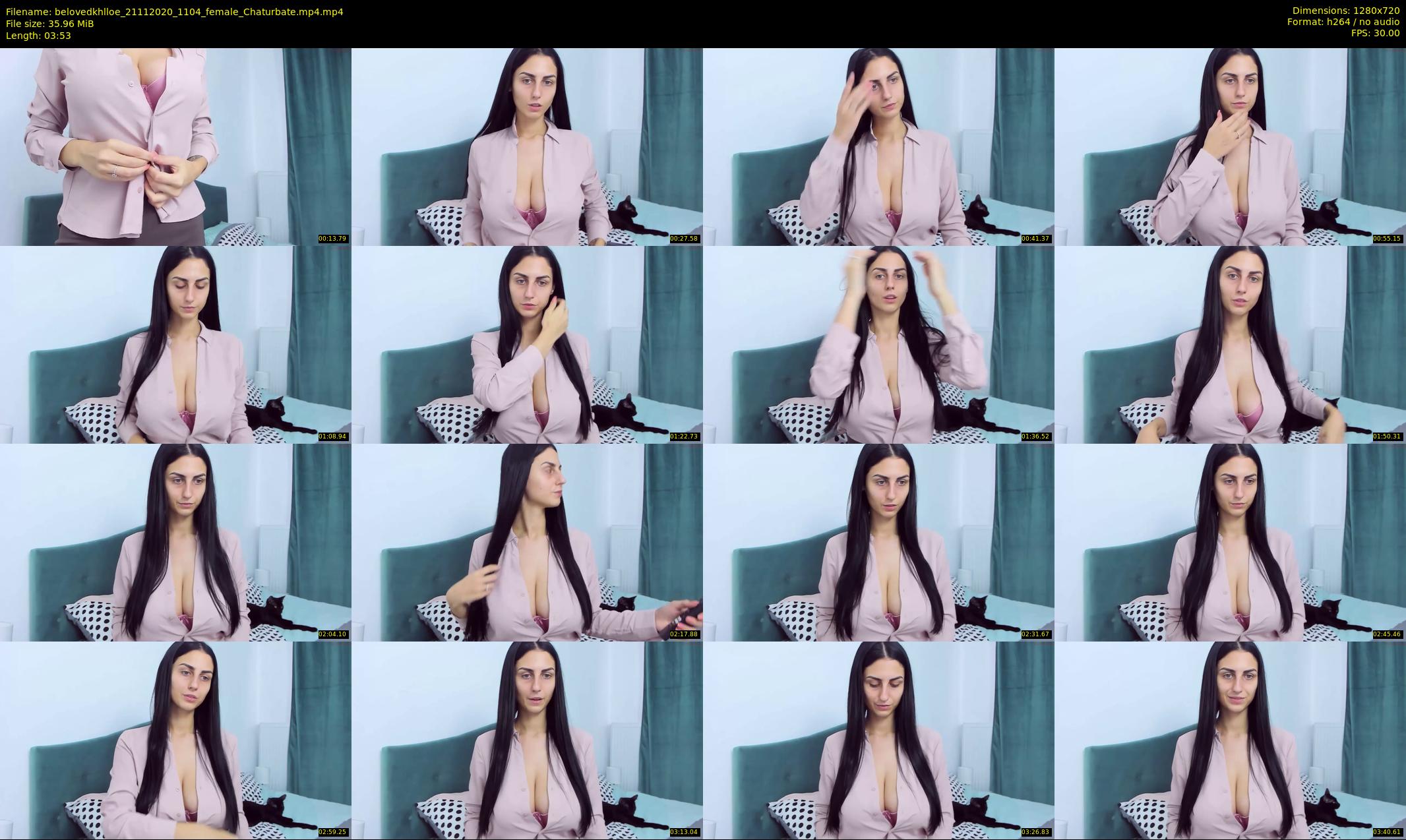 belovedkhlloe — 4 minute Chaturbate female cam show recording, 720p, Nov 21, 2020