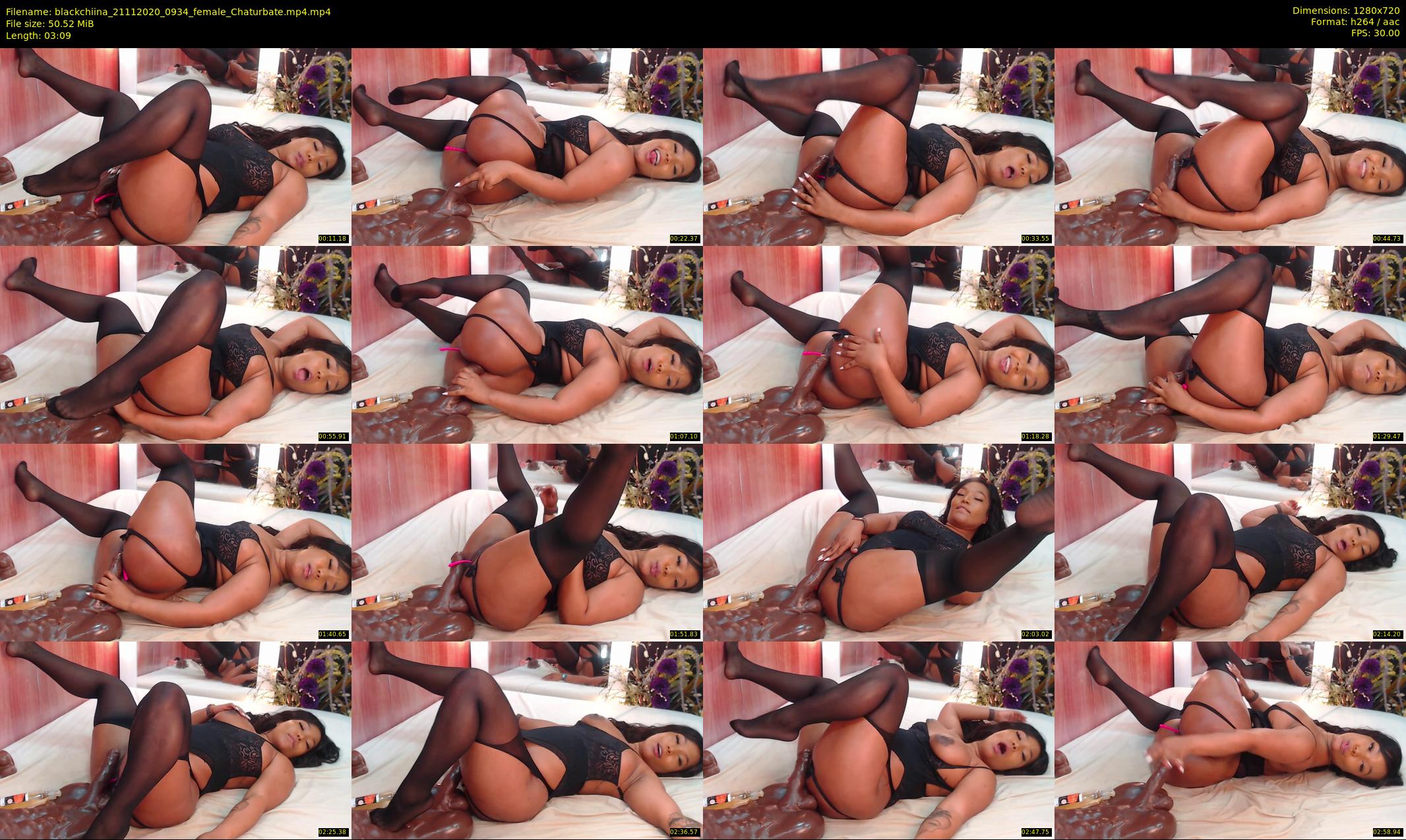 blackchiina — 4 minute Chaturbate female cam show recording, 720p, Nov 21, 2020