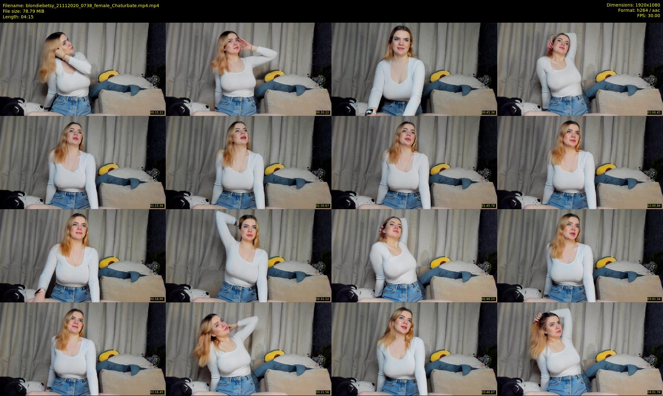 blondiebetsy — 5 minute Chaturbate female cam show recording, 1080p, Nov 21, 2020