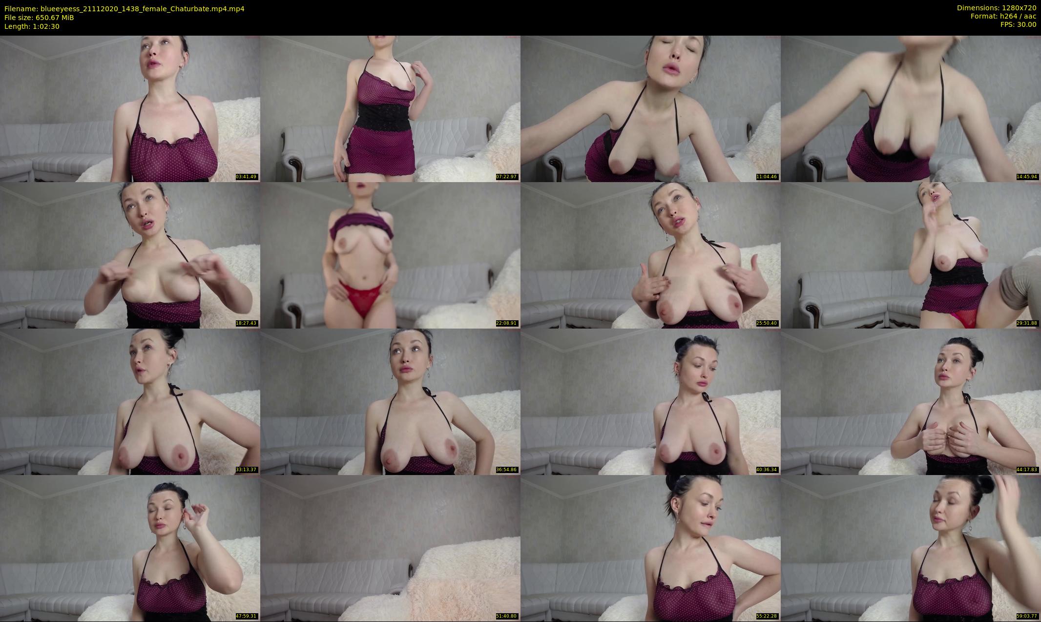 blueeyeess — 63 minute Chaturbate female cam show recording, 720p, Nov 21, 2020