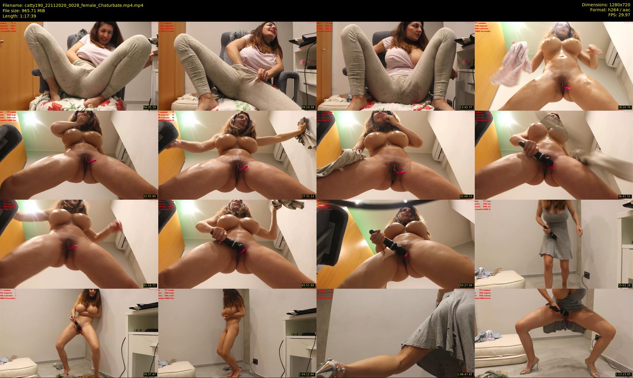 catty190 — 78 minute Chaturbate female cam show recording, 720p, Nov 22, 2020
