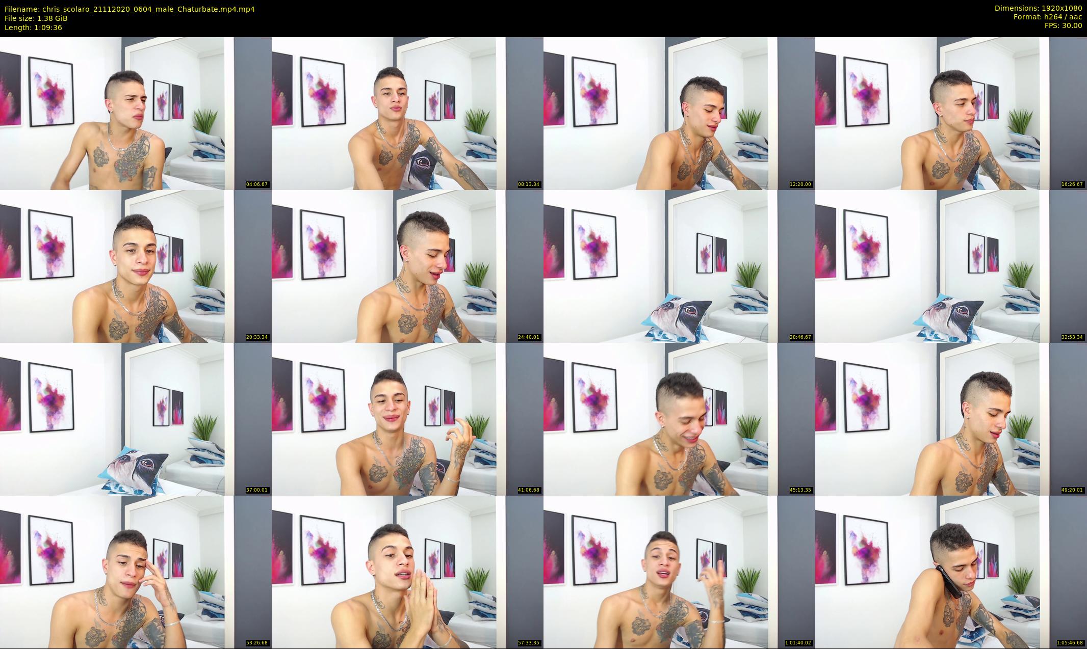 chris_scolaro — 70 minute Chaturbate male cam show recording, 1080p, Nov 21, 2020