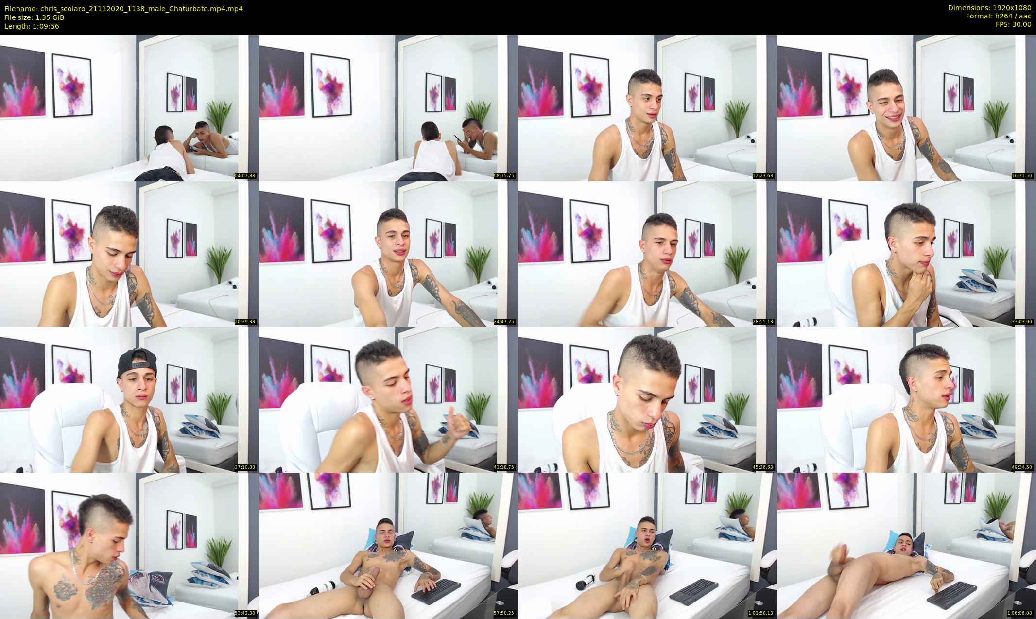 chris_scolaro — 70 minute Chaturbate male cam show recording, 1080p, Nov 21, 2020