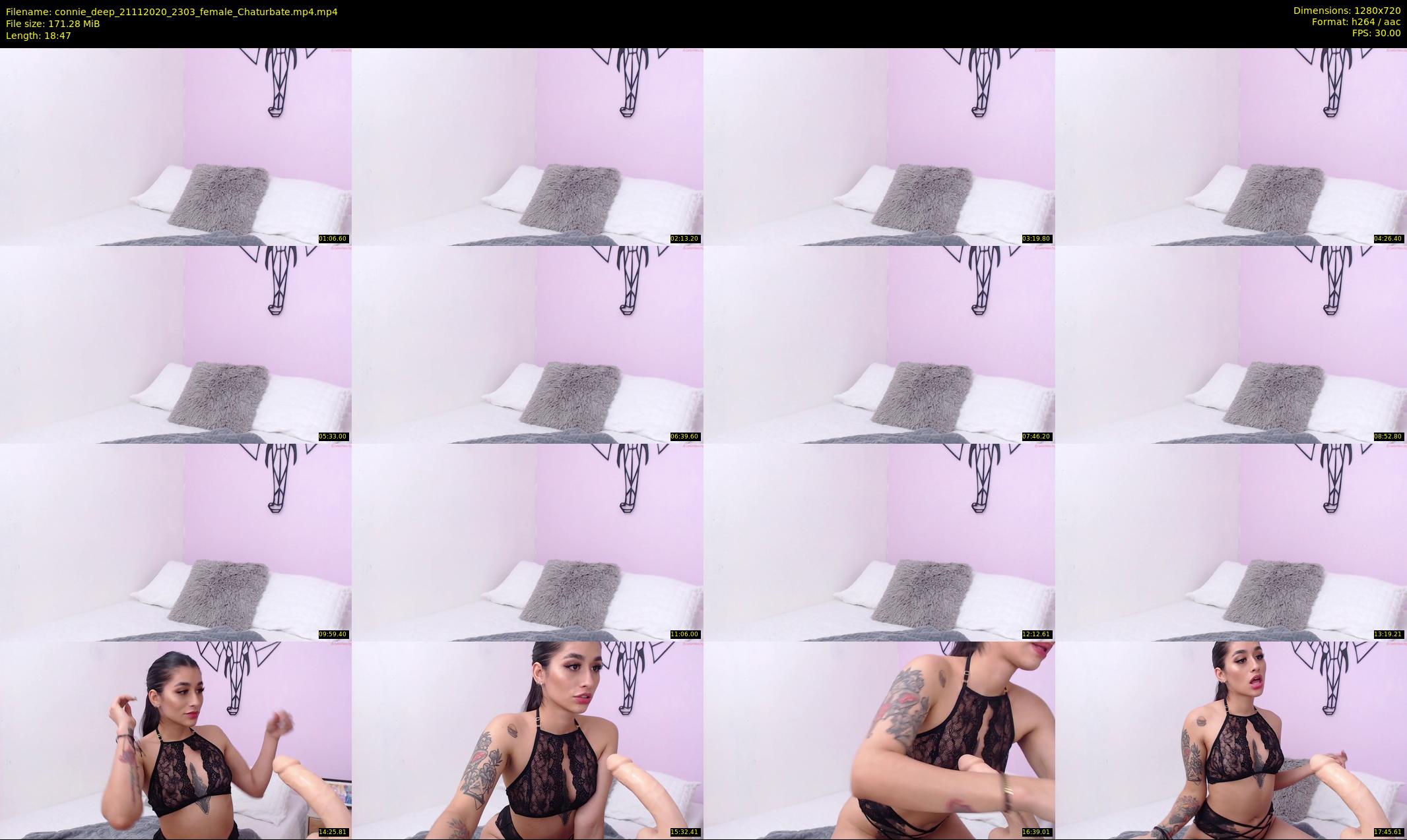 connie_deep — 19 minute Chaturbate female cam show recording, 720p, Nov 21, 2020