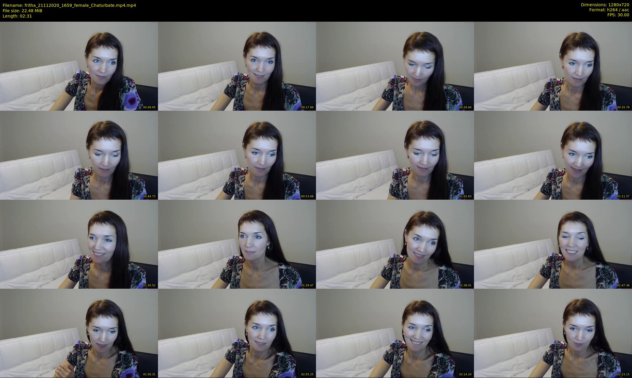 fritha — 3 minute Chaturbate female cam show recording, 720p, Nov 21, 2020