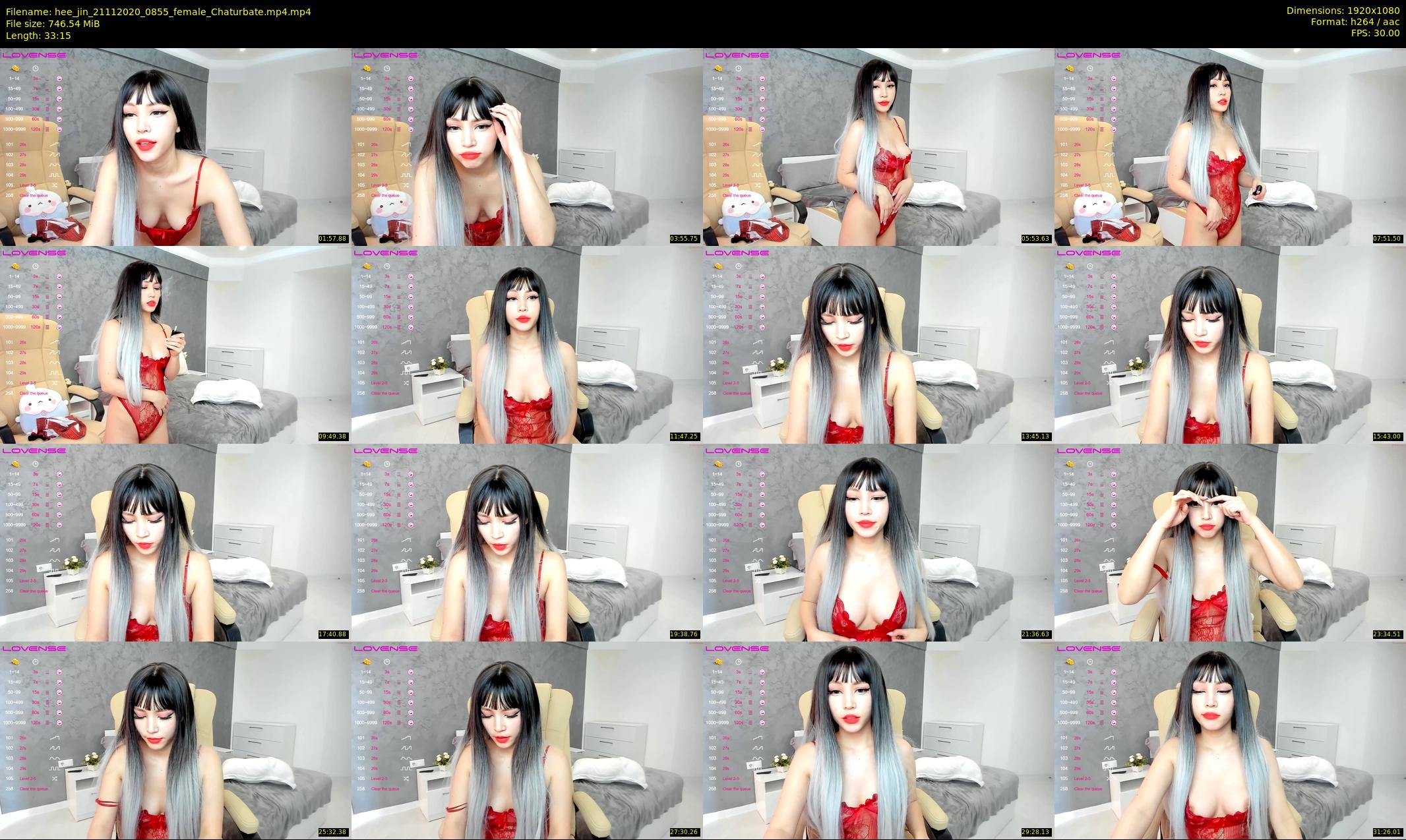 hee_jin — 34 minute Chaturbate female cam show recording, 1080p, Nov 21, 2020