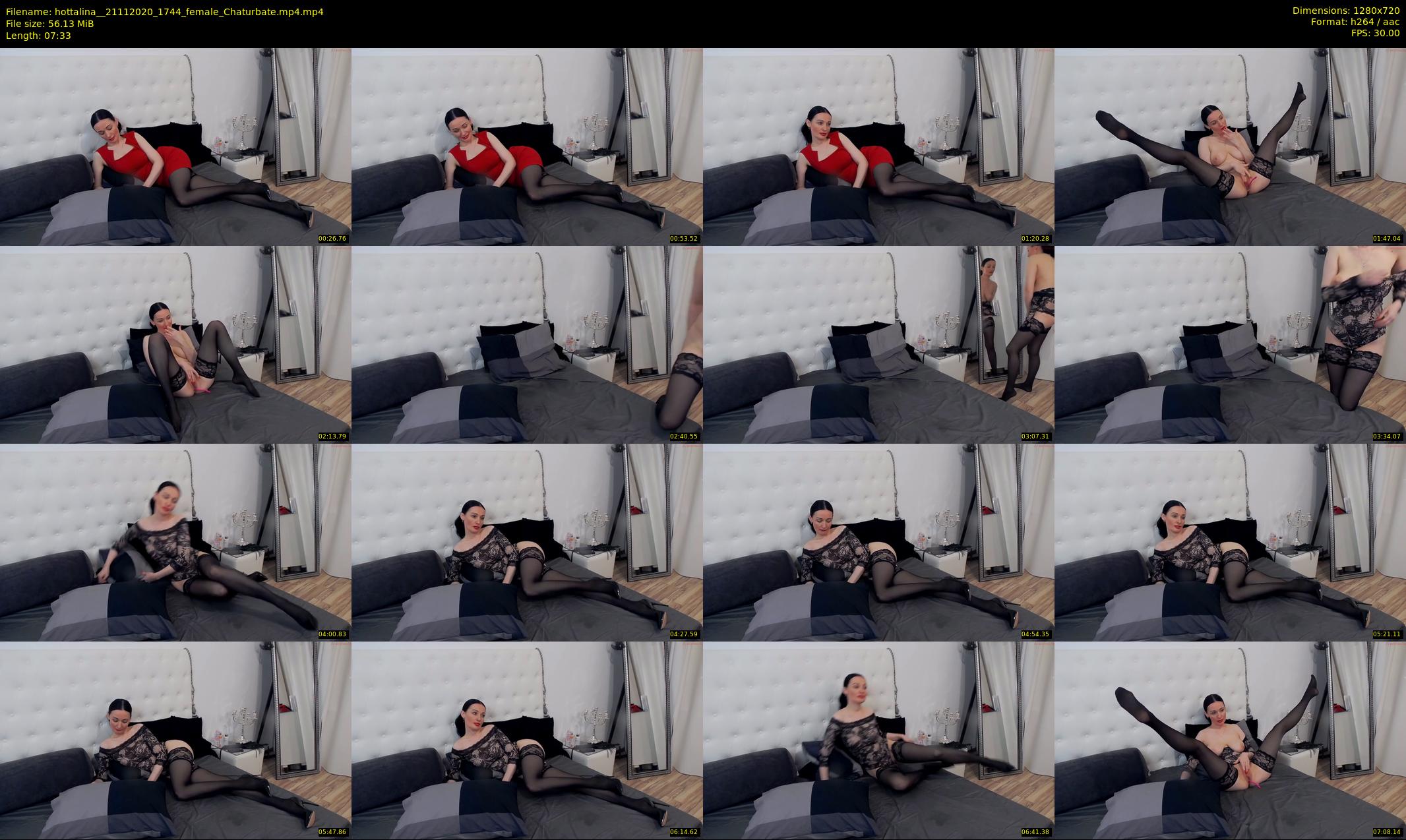 hottalina_ — 8 minute Chaturbate female cam show recording, 720p, Nov 21, 2020