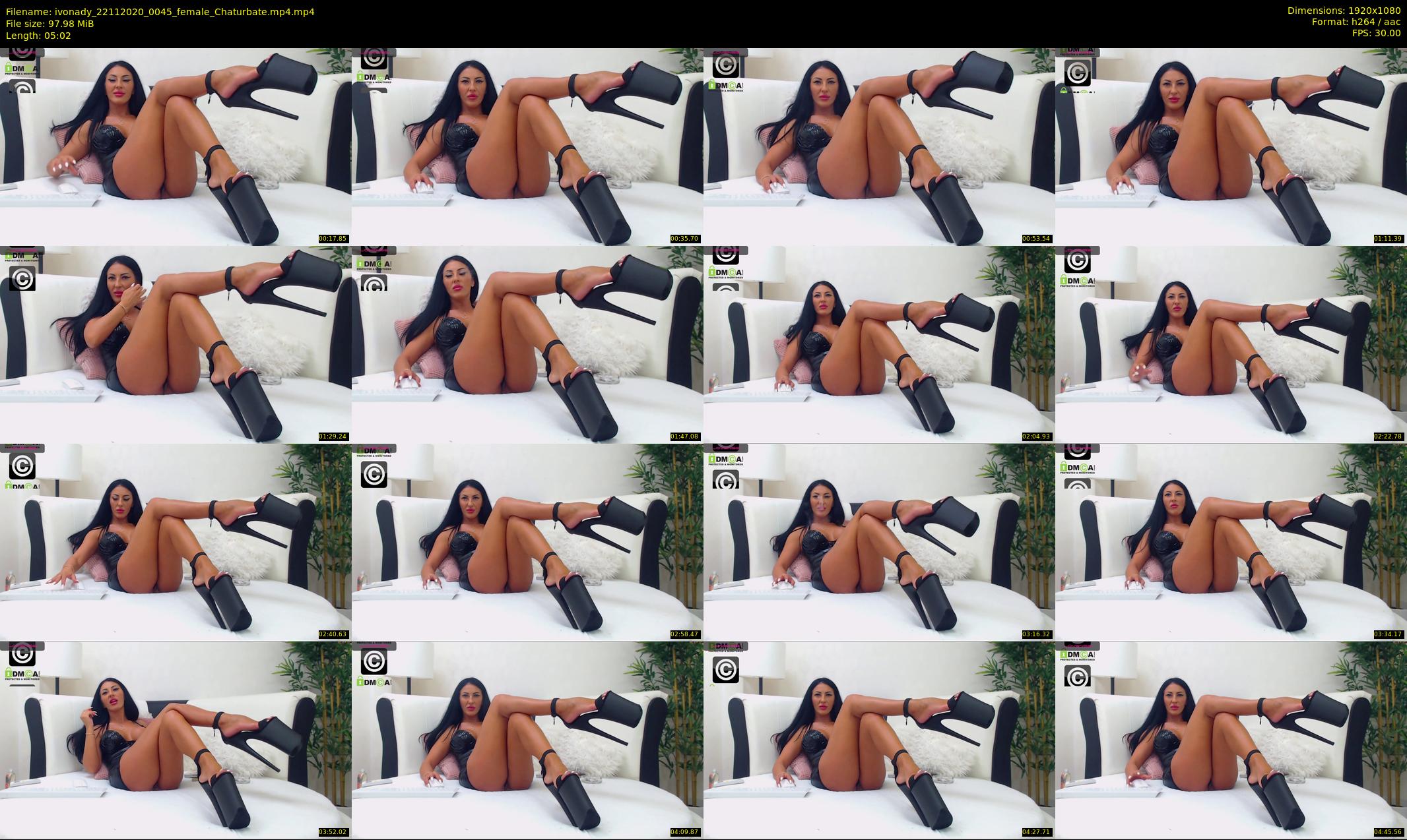 ivonady — 6 minute Chaturbate female cam show recording, 1080p, Nov 22, 2020