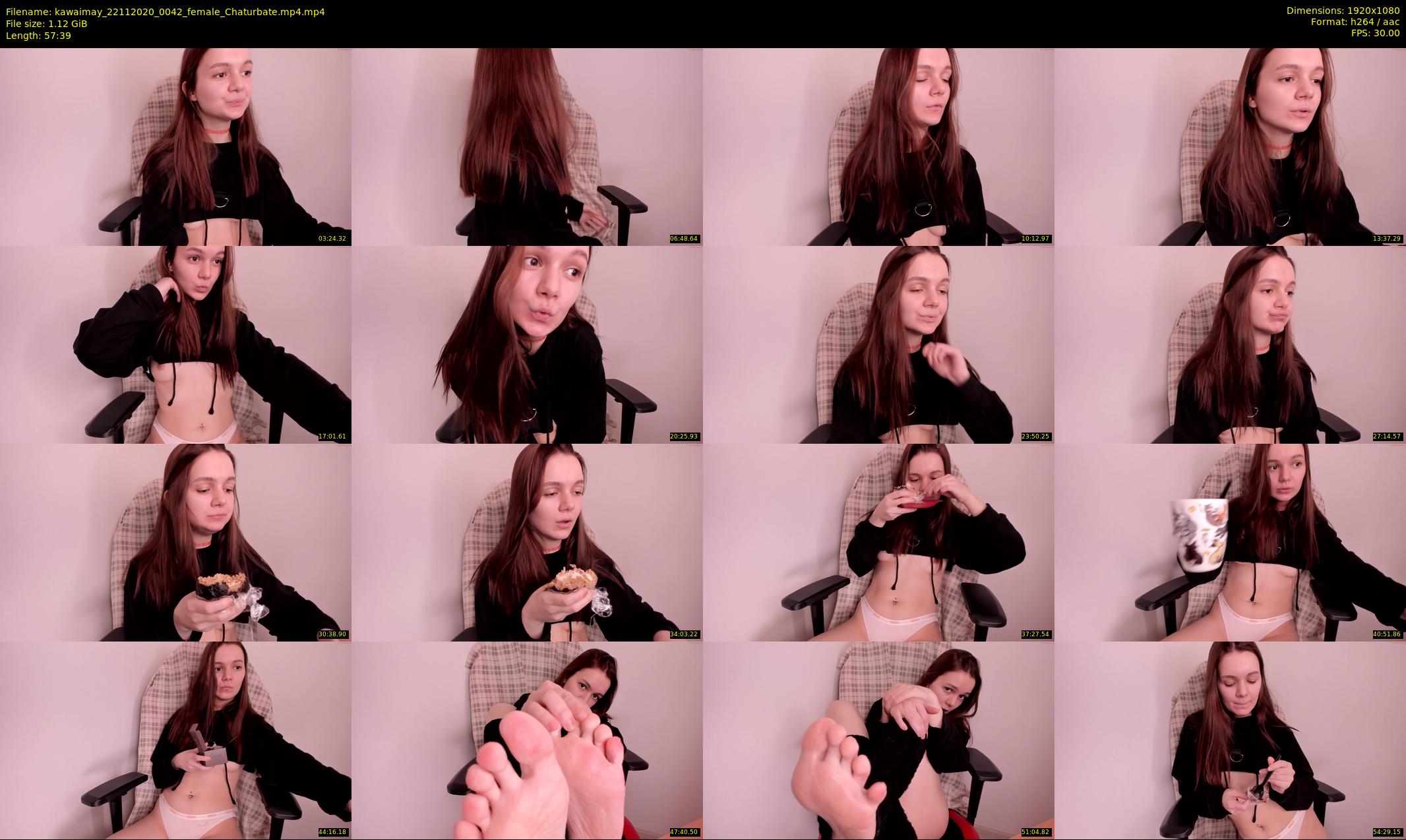 kawaimay — 58 minute Chaturbate female cam show recording, 1080p, Nov 22, 2020