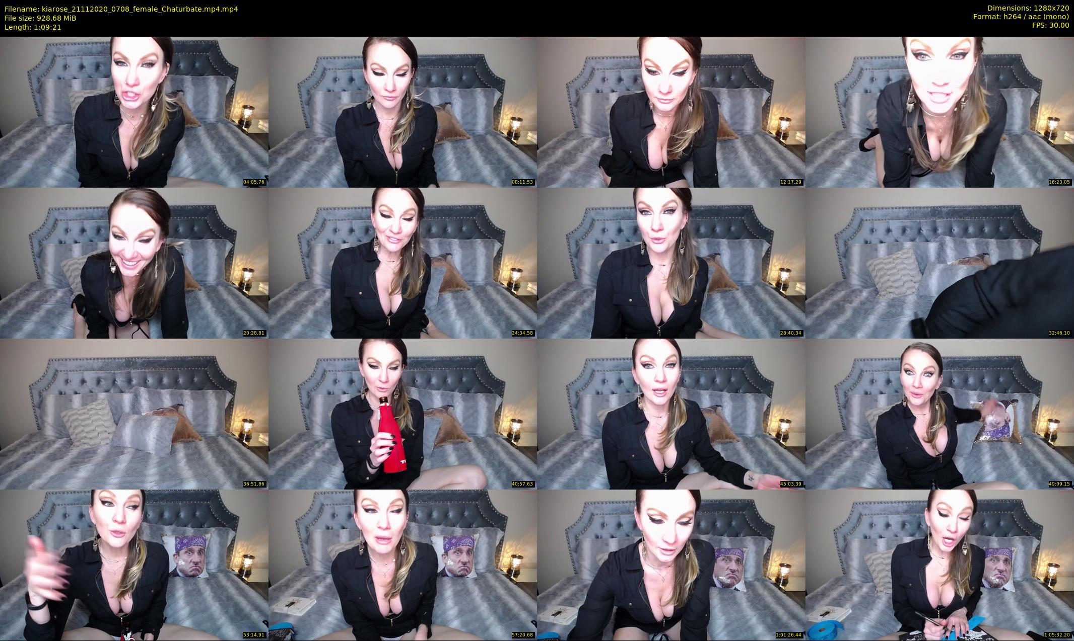 kiarose — 70 minute Chaturbate female cam show recording, 720p, Nov 21, 2020